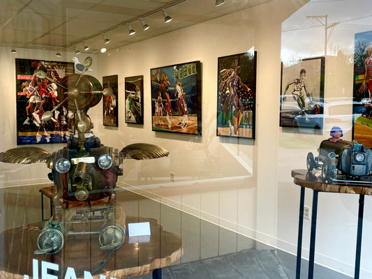 Title: "Exploring 'Legendary Stature': Oronde Kairi's Art Exhibit at Brassworks Gallery"