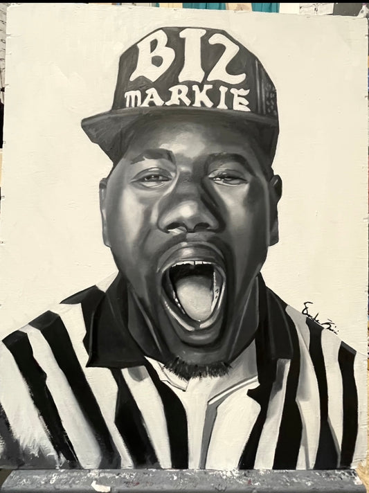 Remembering Biz Markie: A Tribute in Oil Paint