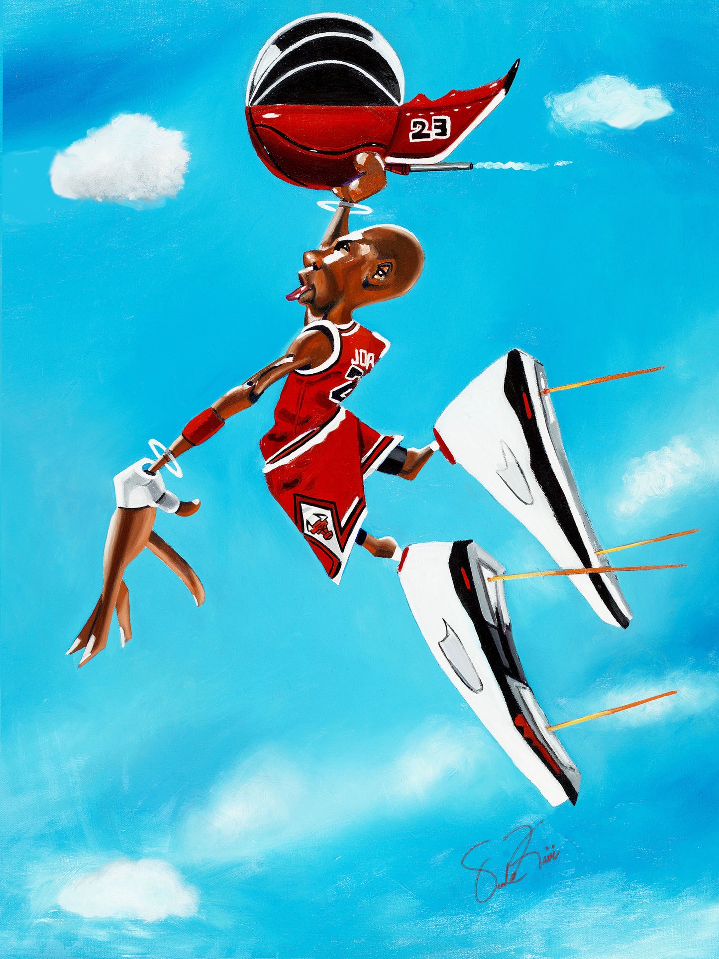 Air Jordan Fine Art Print