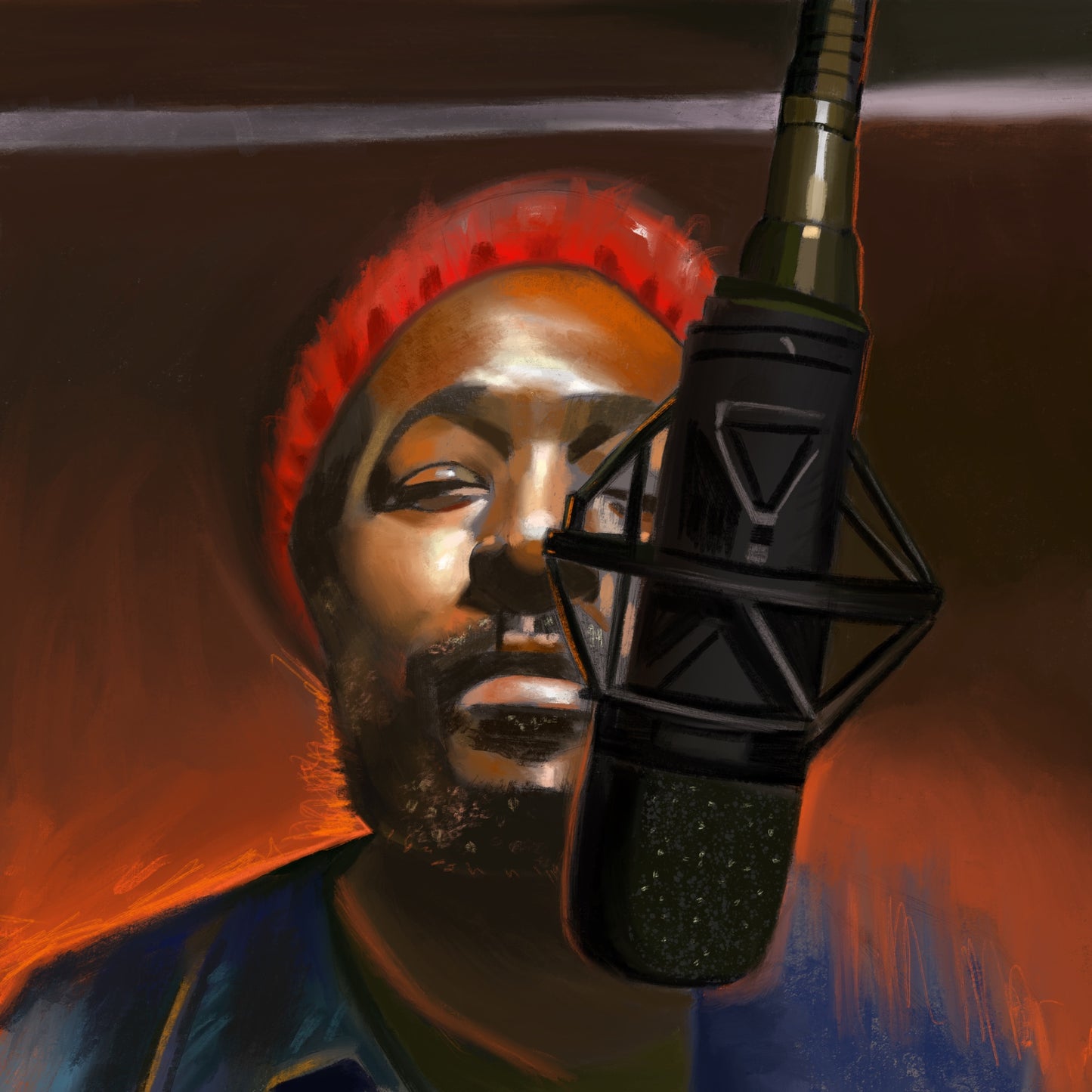 Marvin Studio Session 30x30 fine art paper