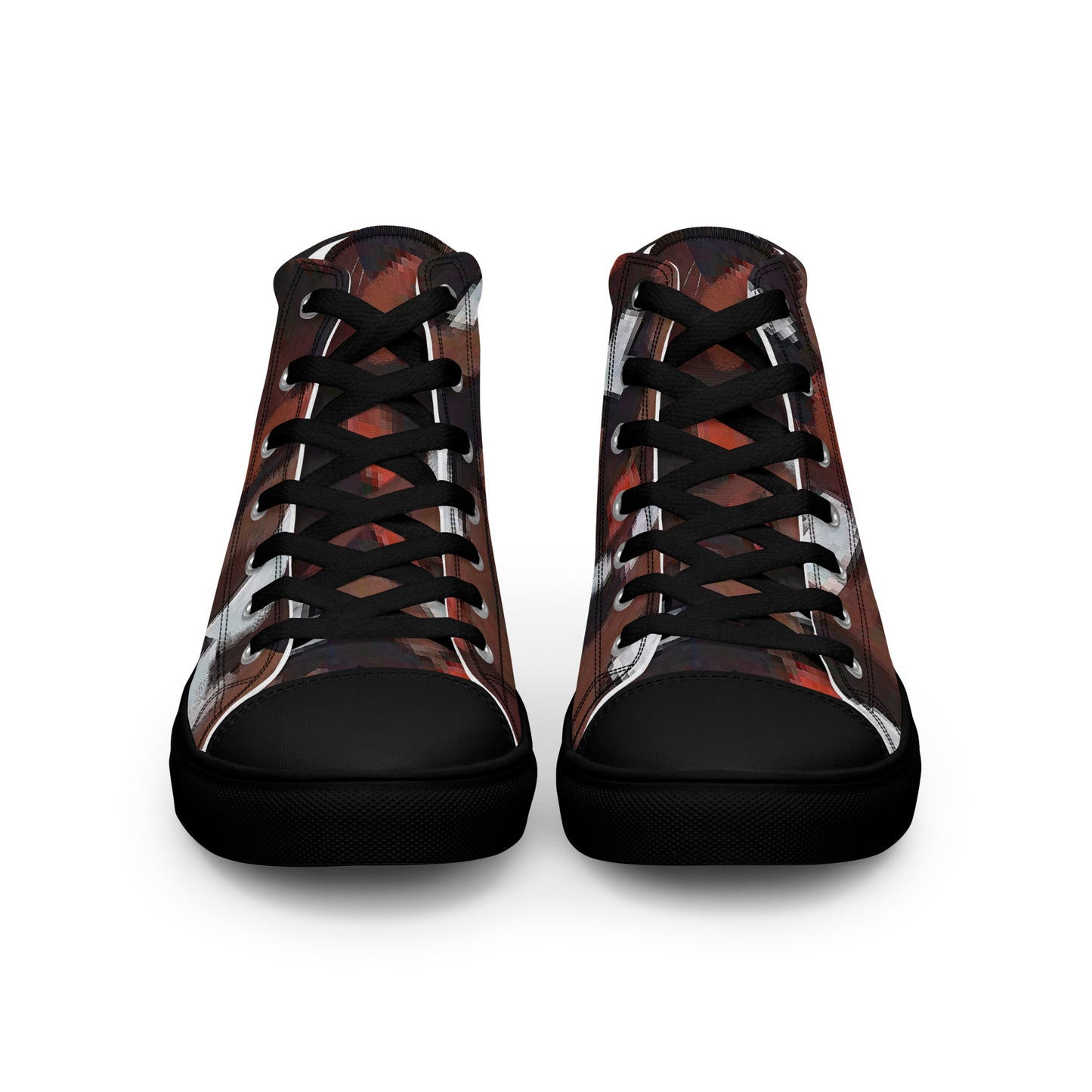 Men’s high top canvas shoes