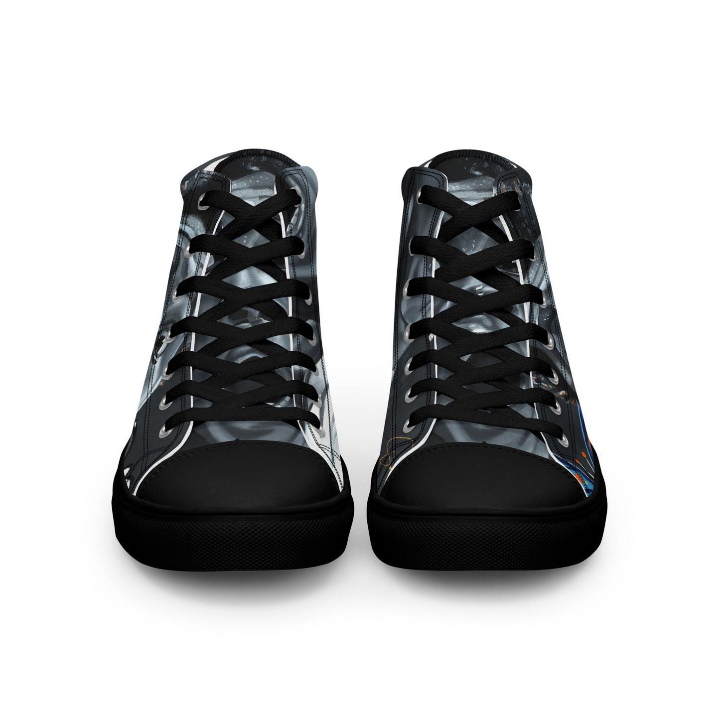 Men’s high top canvas shoes