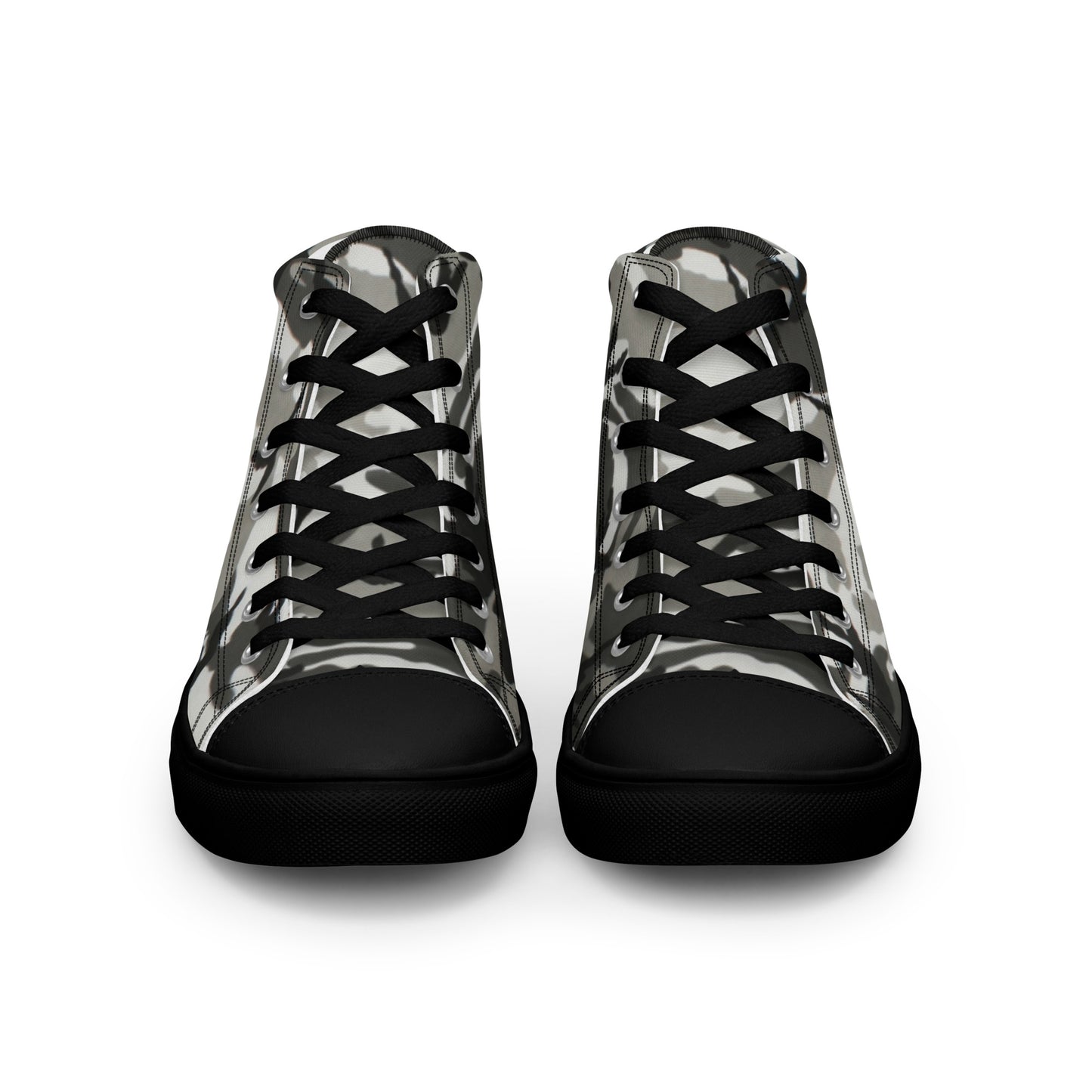 Men’s high top canvas shoes