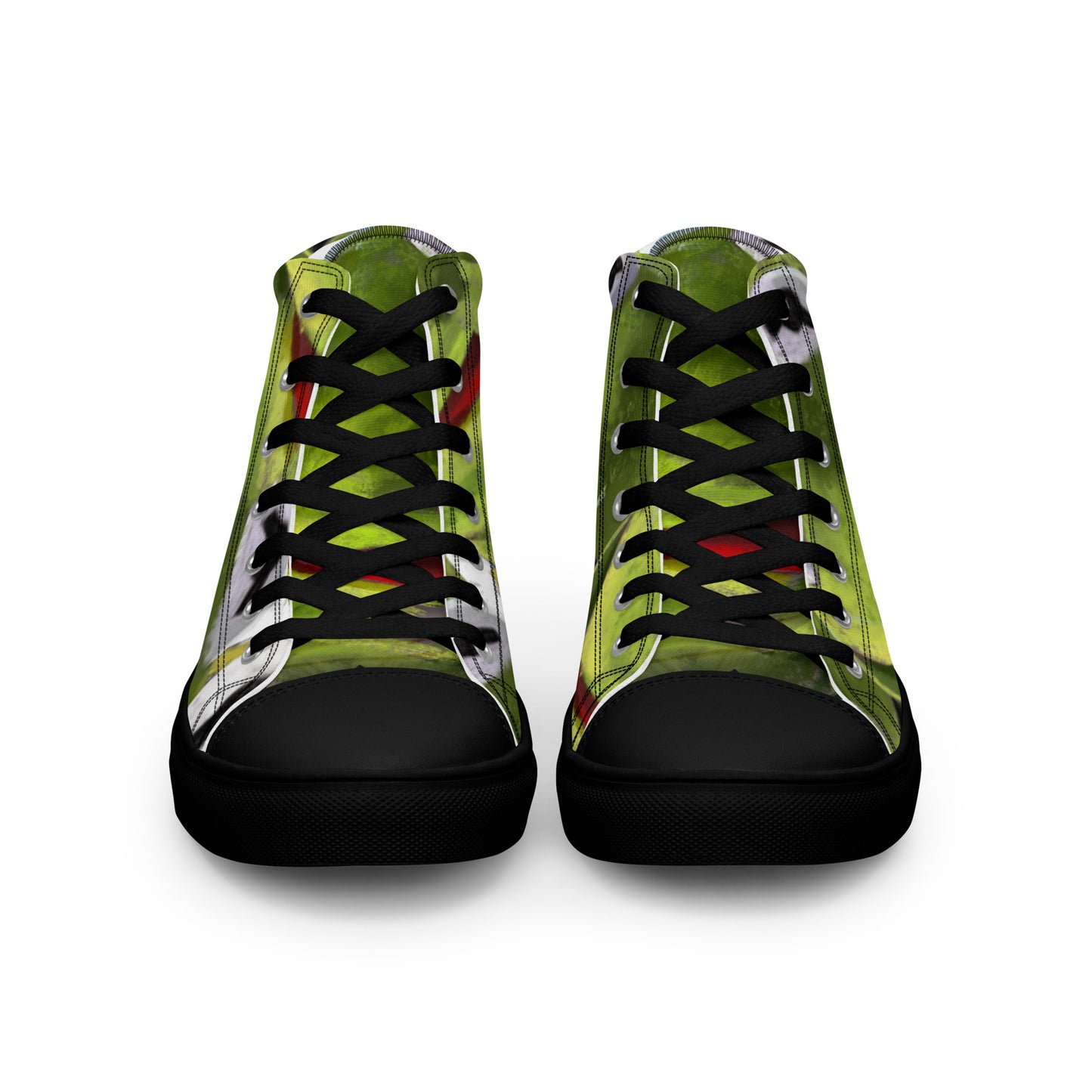 Men’s high top canvas shoes