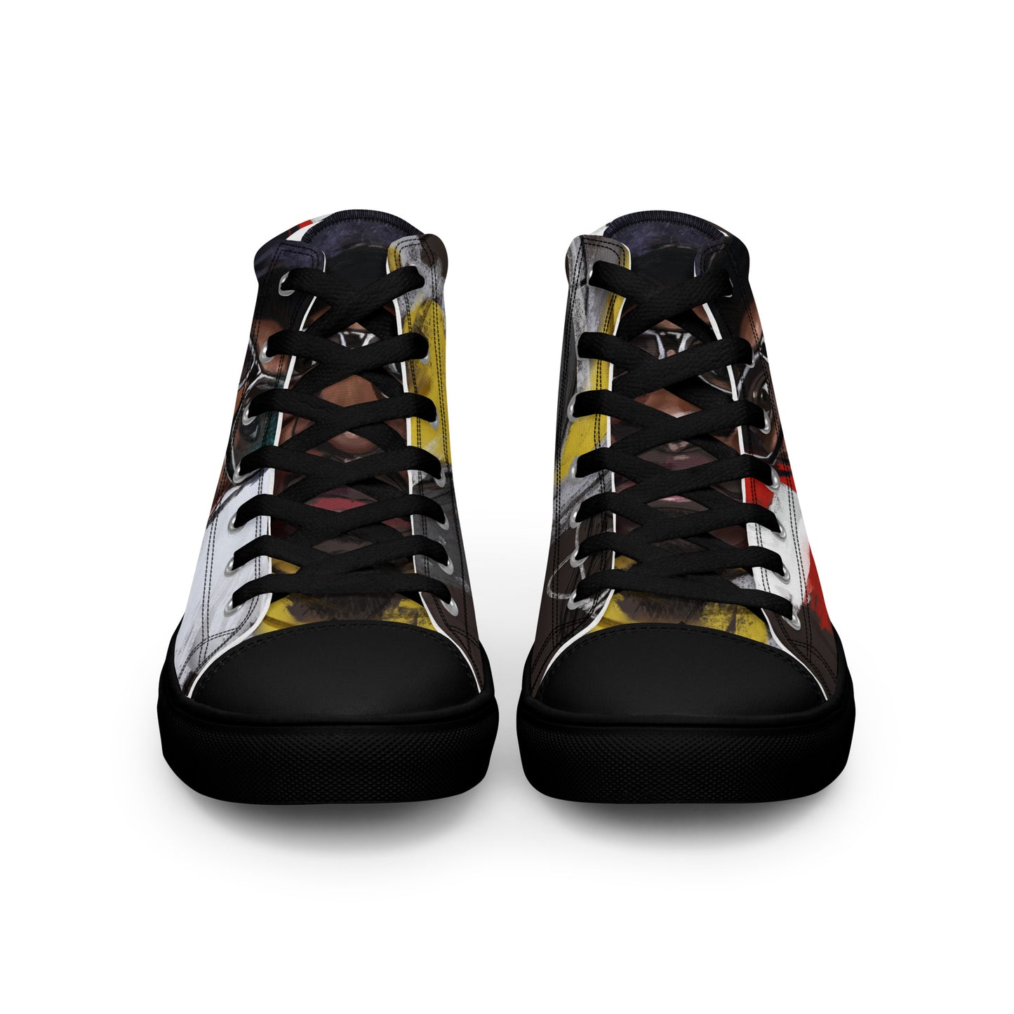 3 Stacks Men’s high top canvas shoes