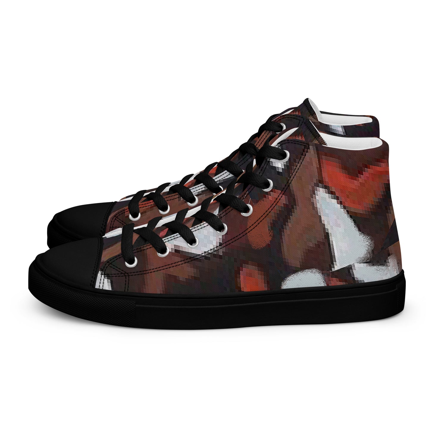 Men’s high top canvas shoes