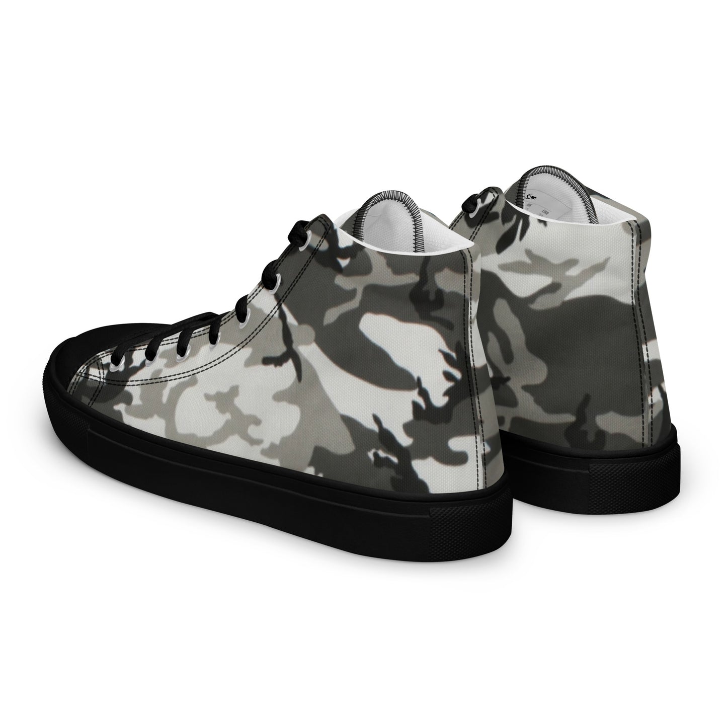 Men’s high top canvas shoes