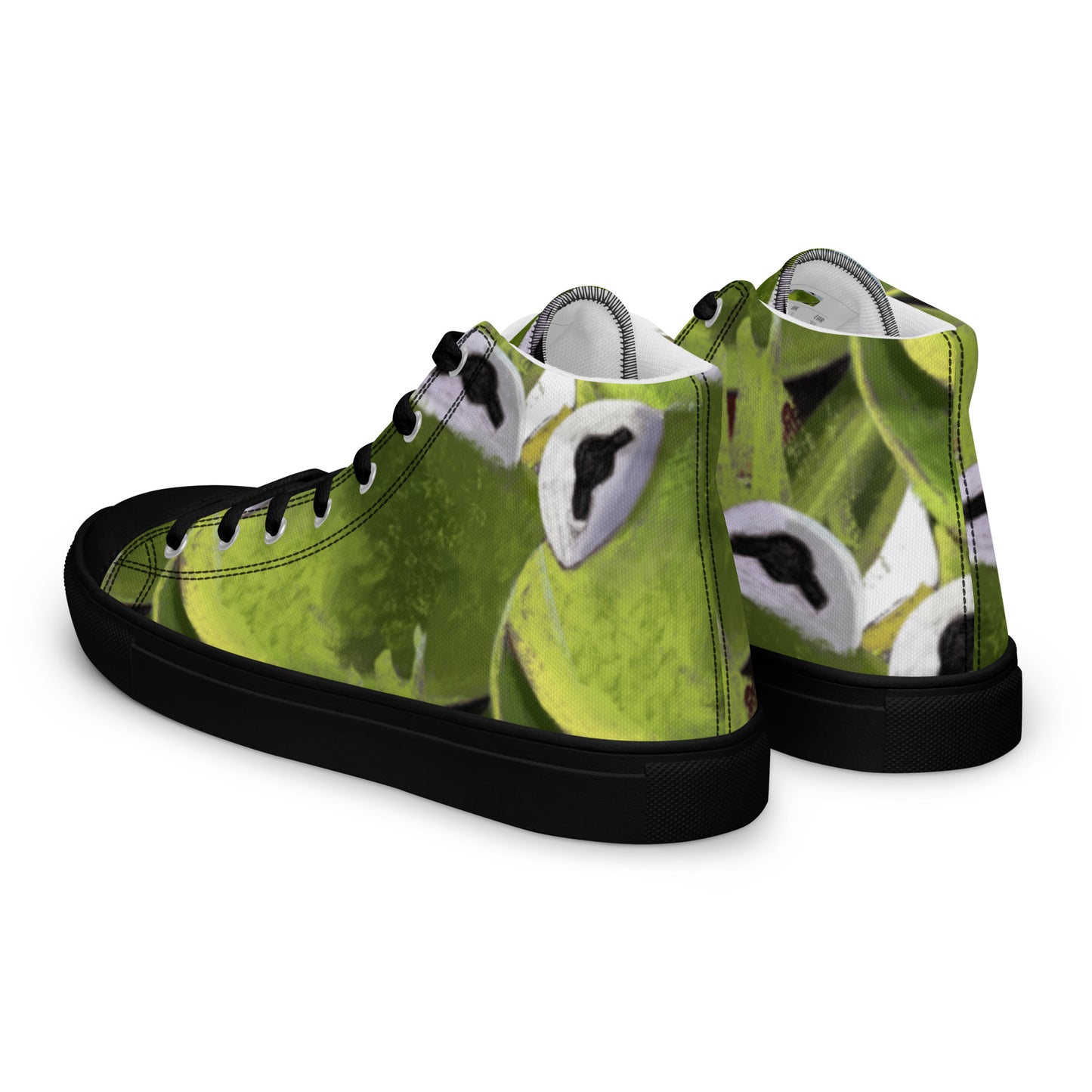 Men’s high top canvas shoes