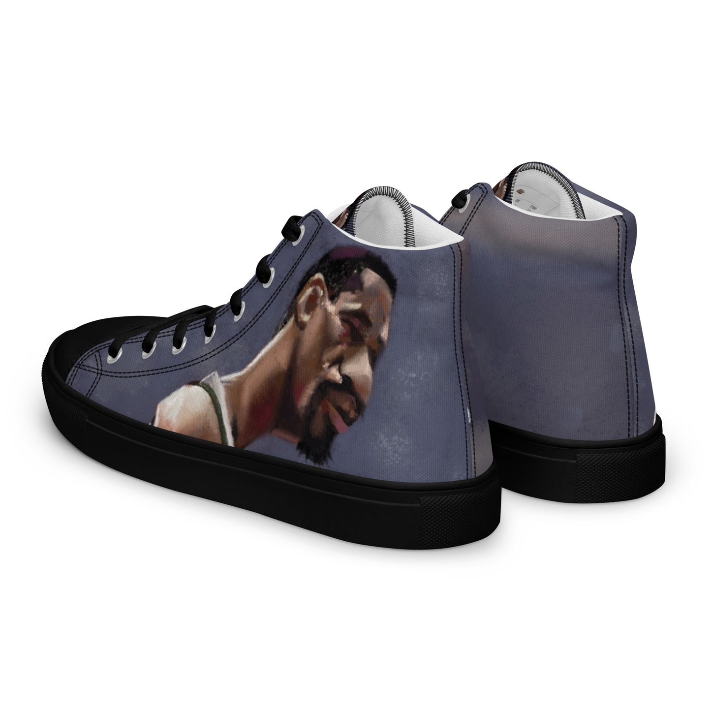 Men’s high top canvas shoes