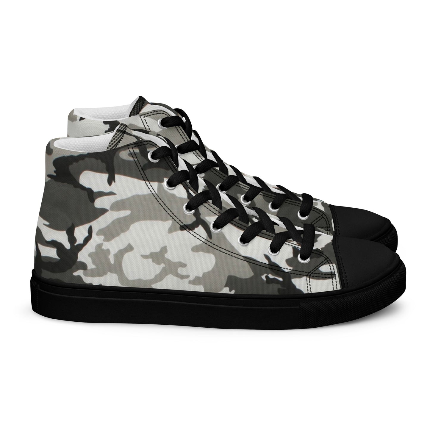 Men’s high top canvas shoes