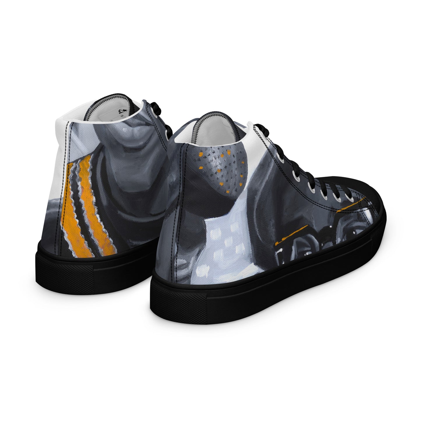 Men’s high top canvas shoes