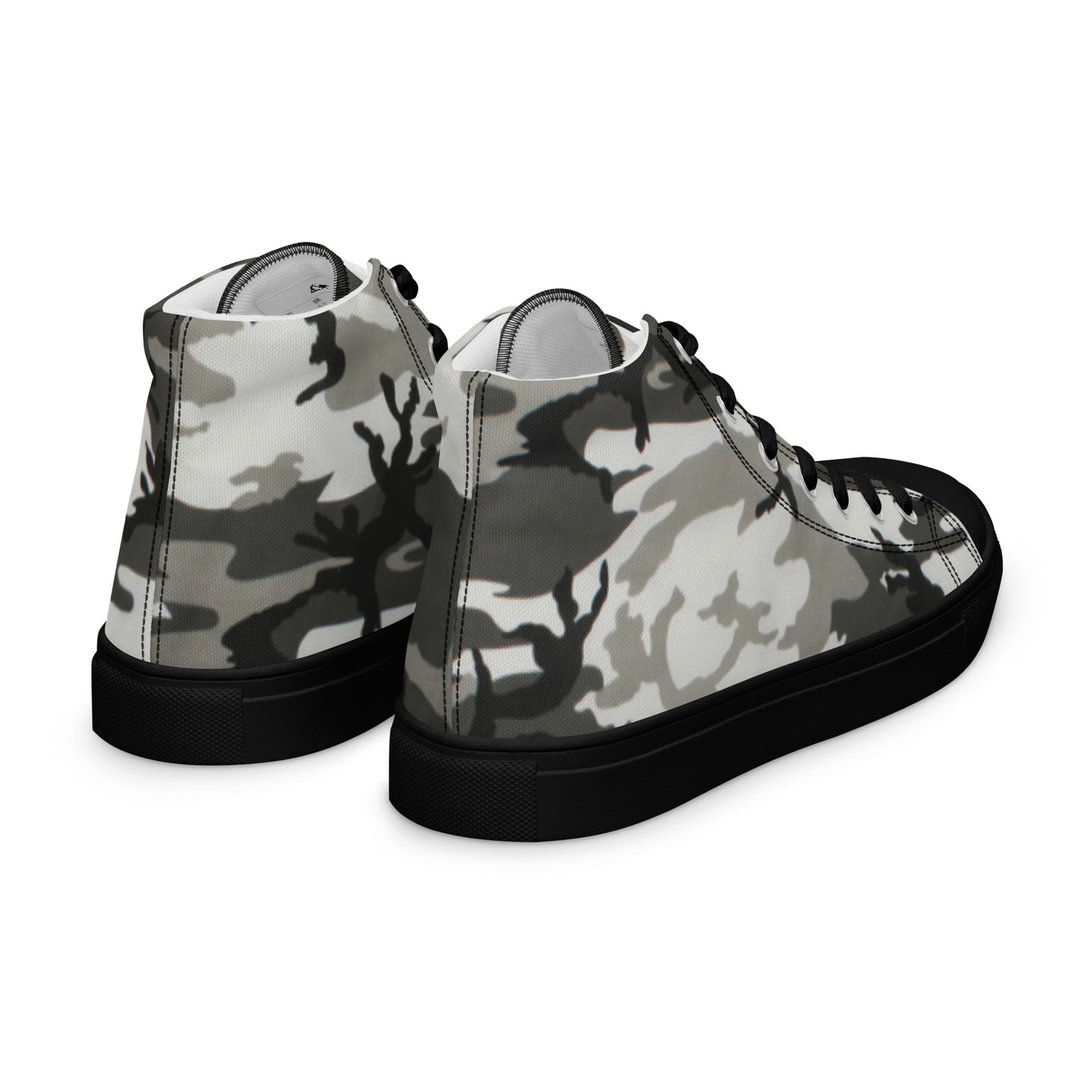 Men’s high top canvas shoes