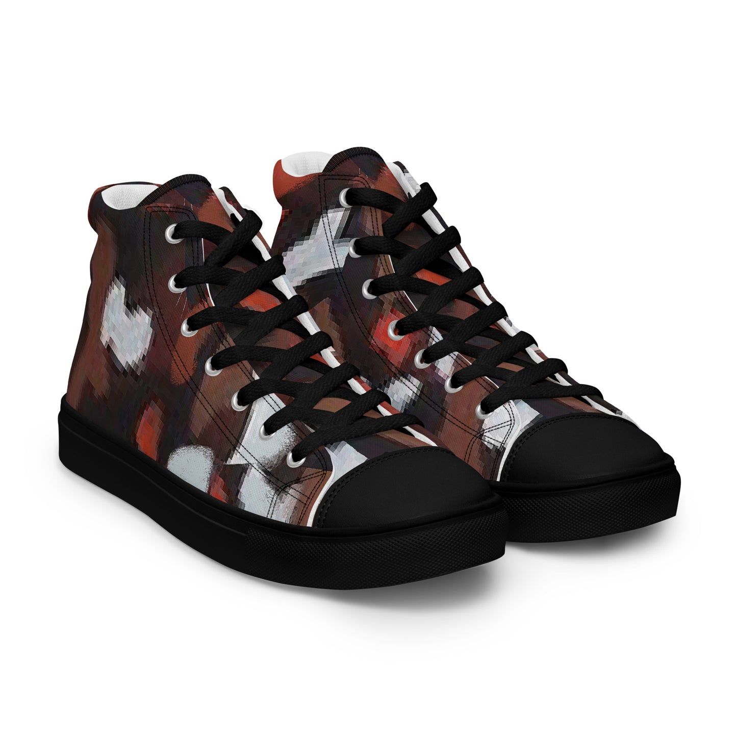 Men’s high top canvas shoes