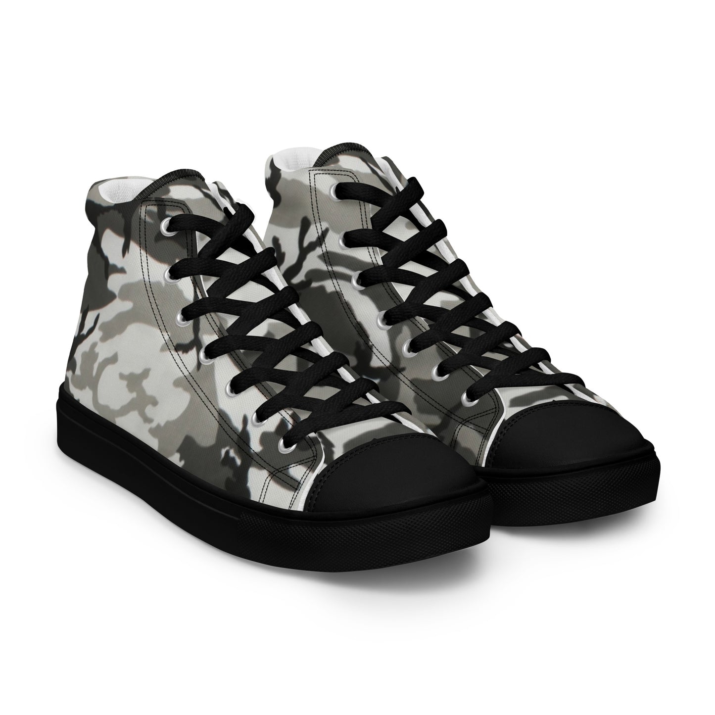 Men’s high top canvas shoes