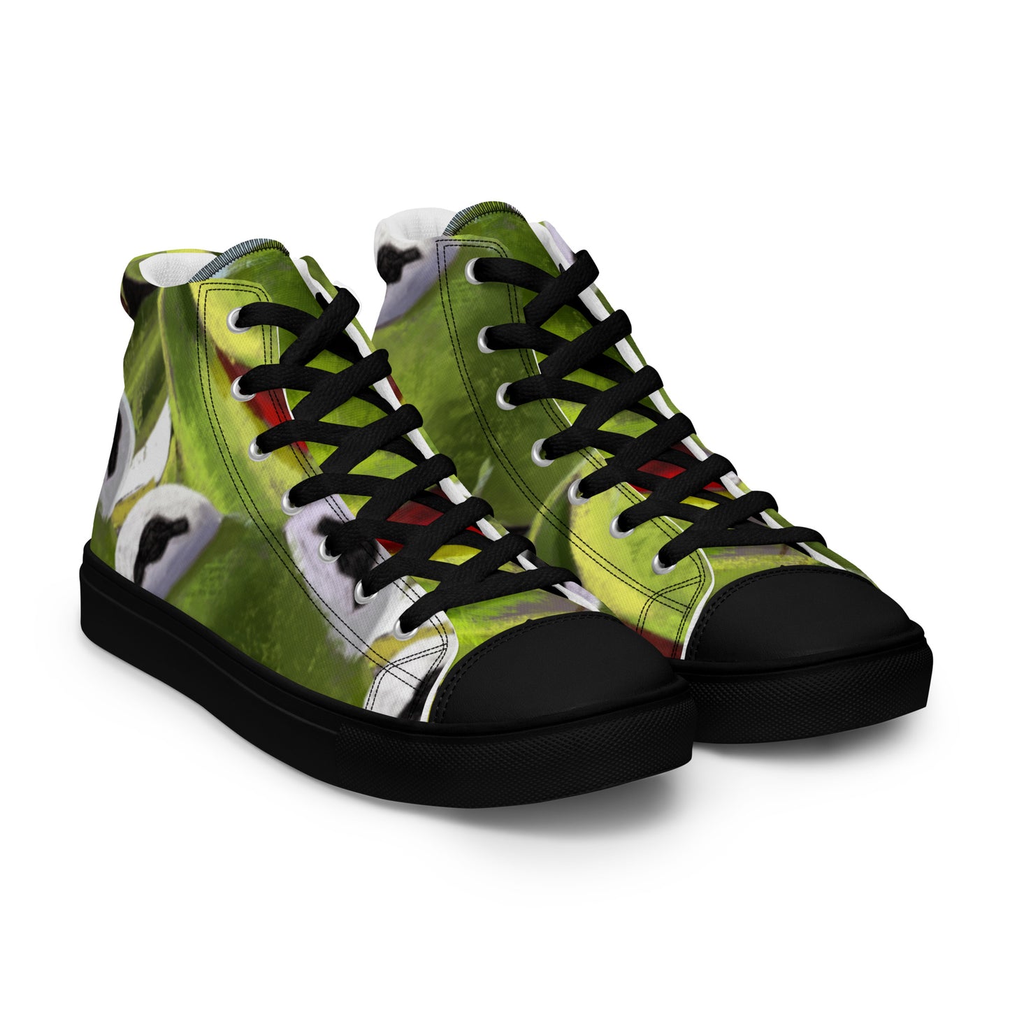 Men’s high top canvas shoes