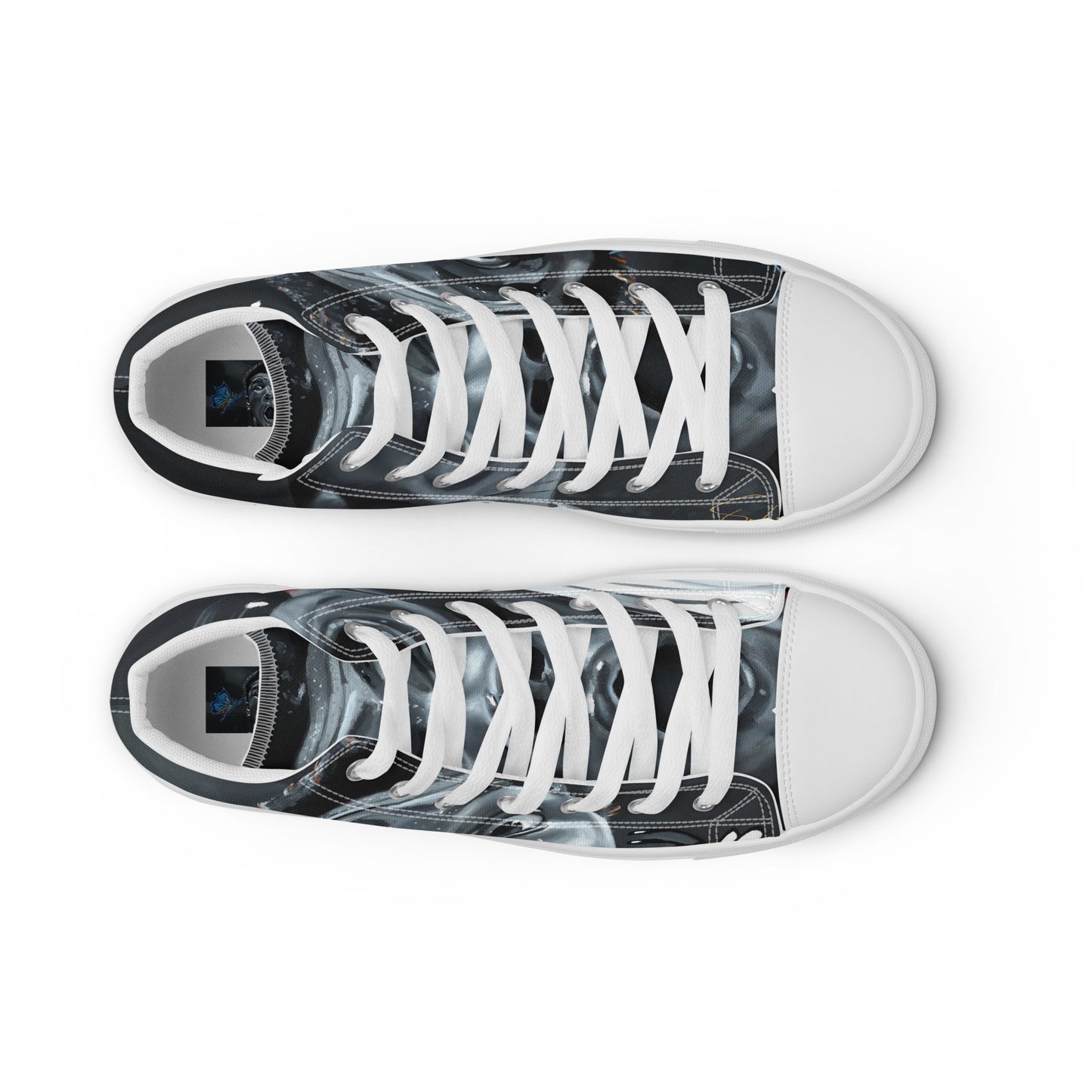 Men’s high top canvas shoes