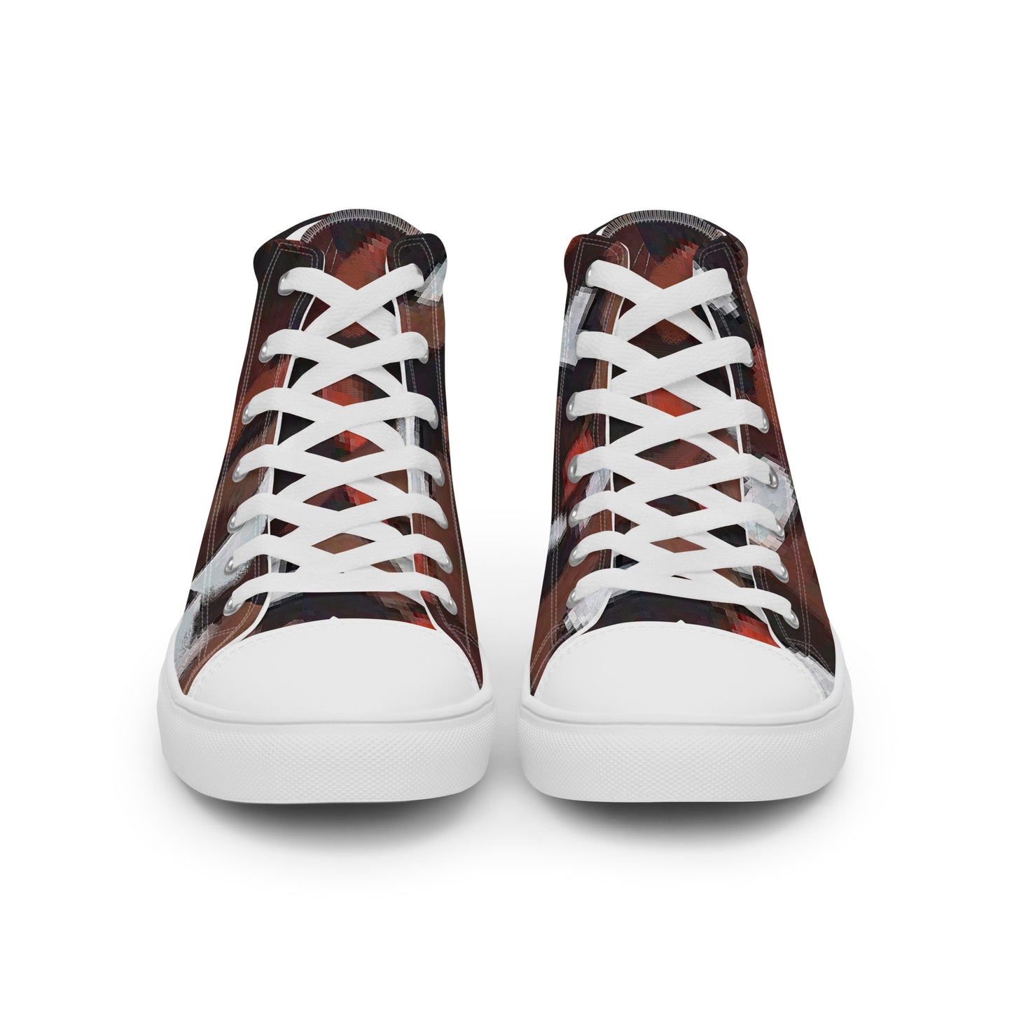 Men’s high top canvas shoes