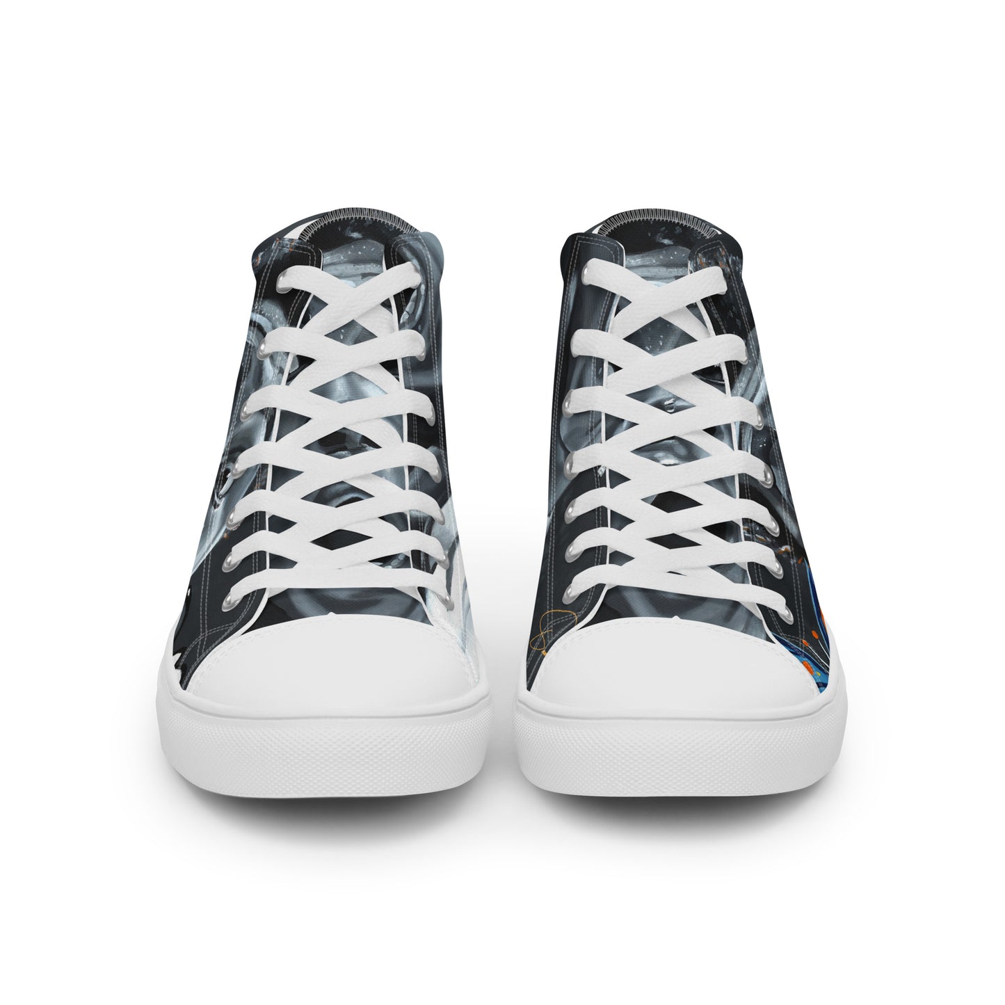 Men’s high top canvas shoes