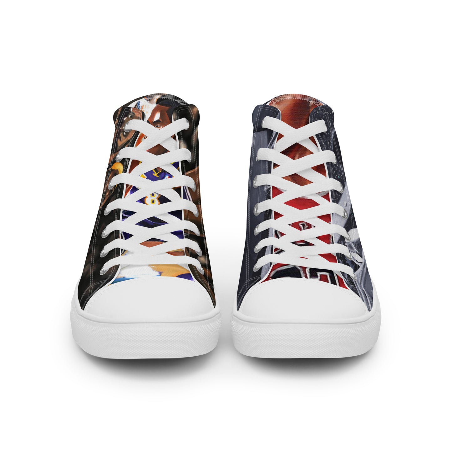 Men’s high top canvas shoes