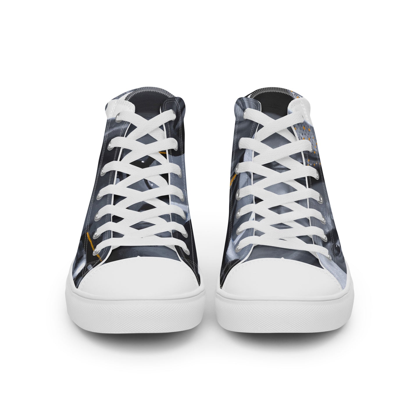 Men’s high top canvas shoes