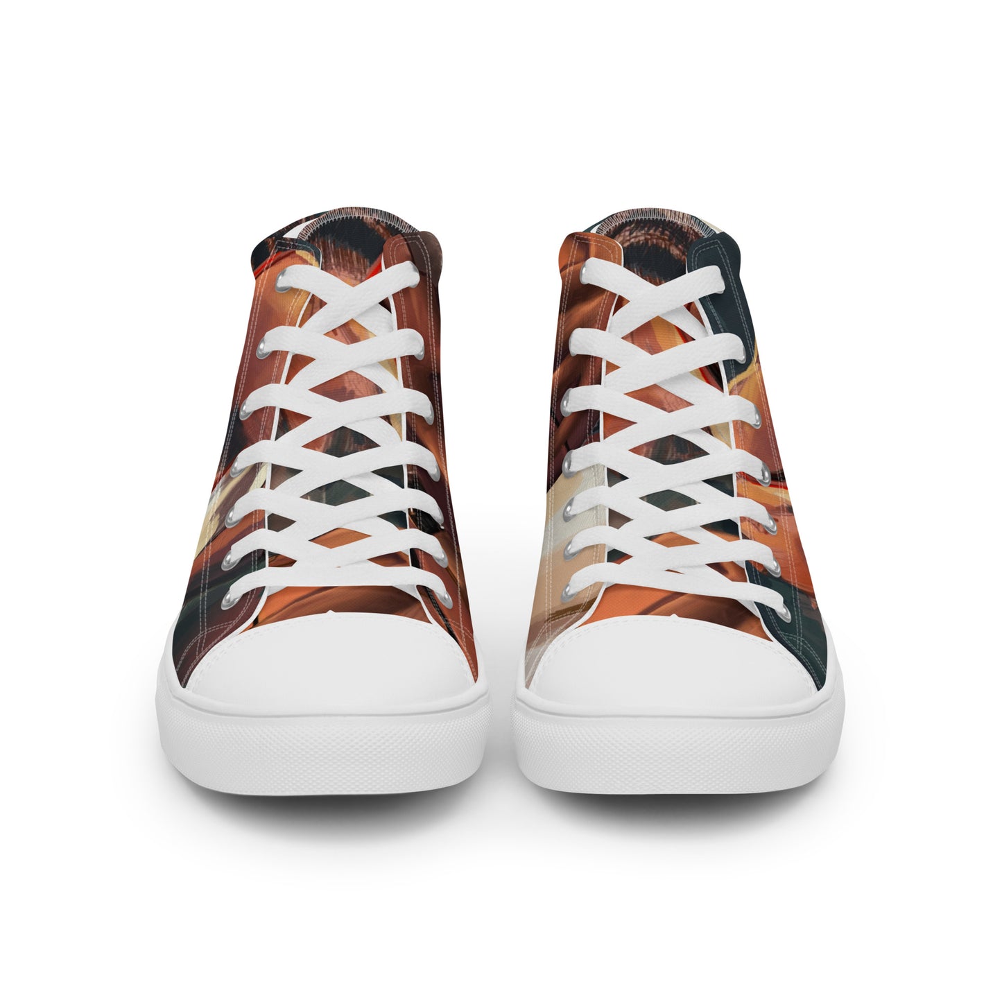 Men’s high top canvas shoes