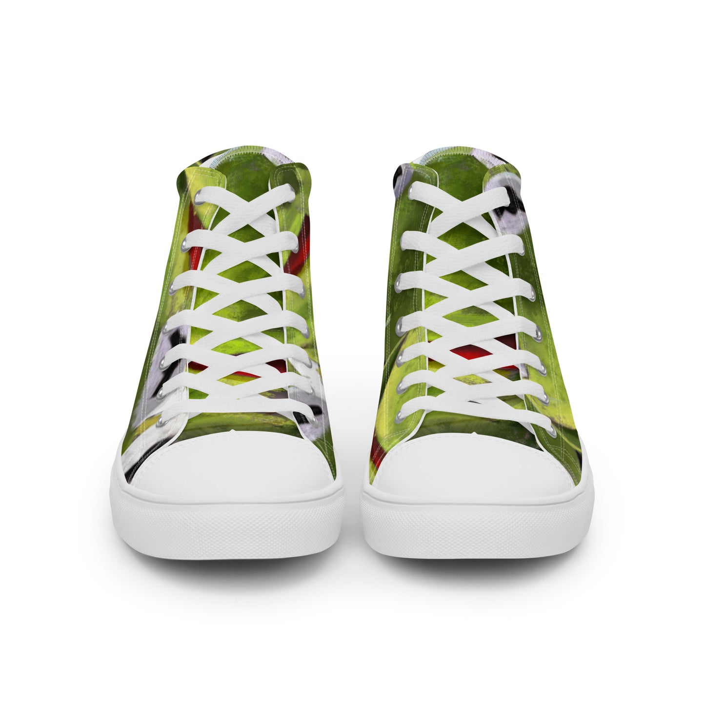 Men’s high top canvas shoes