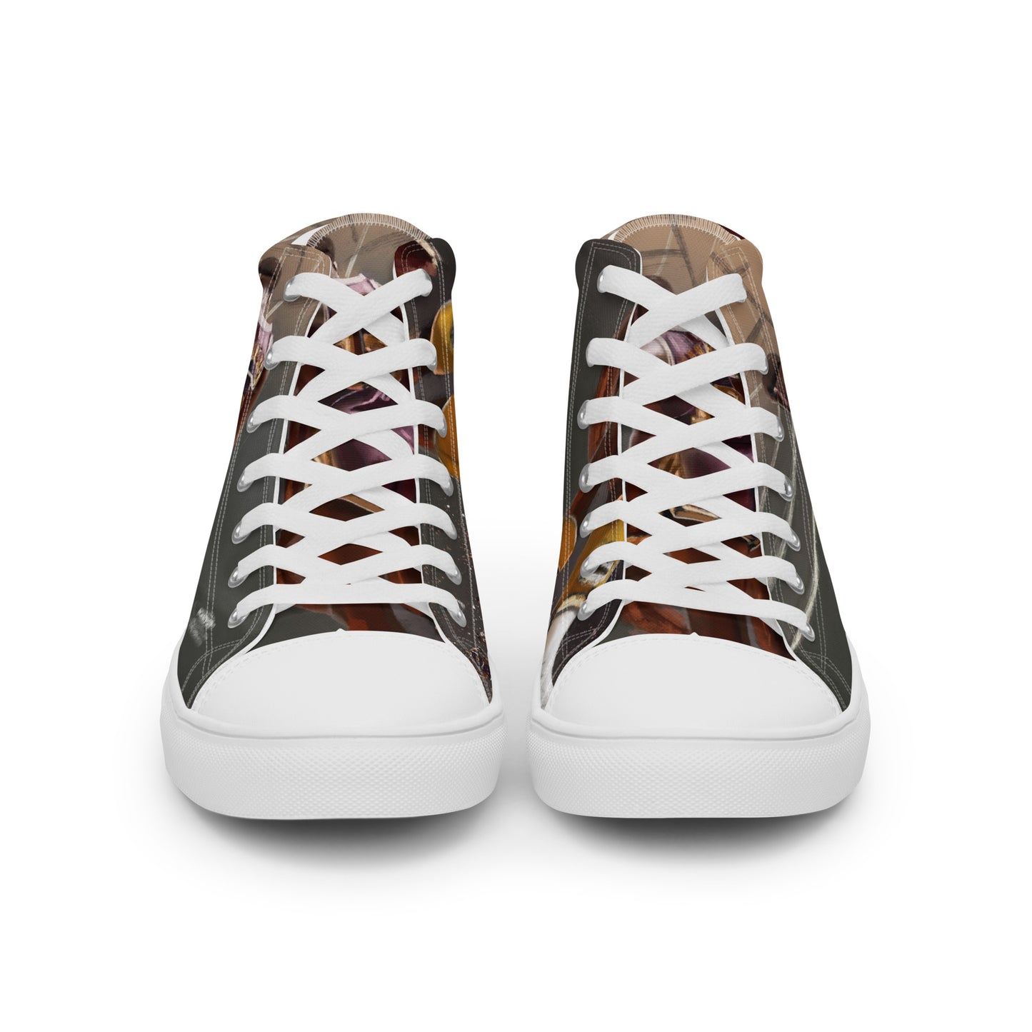 Men’s high top canvas shoes