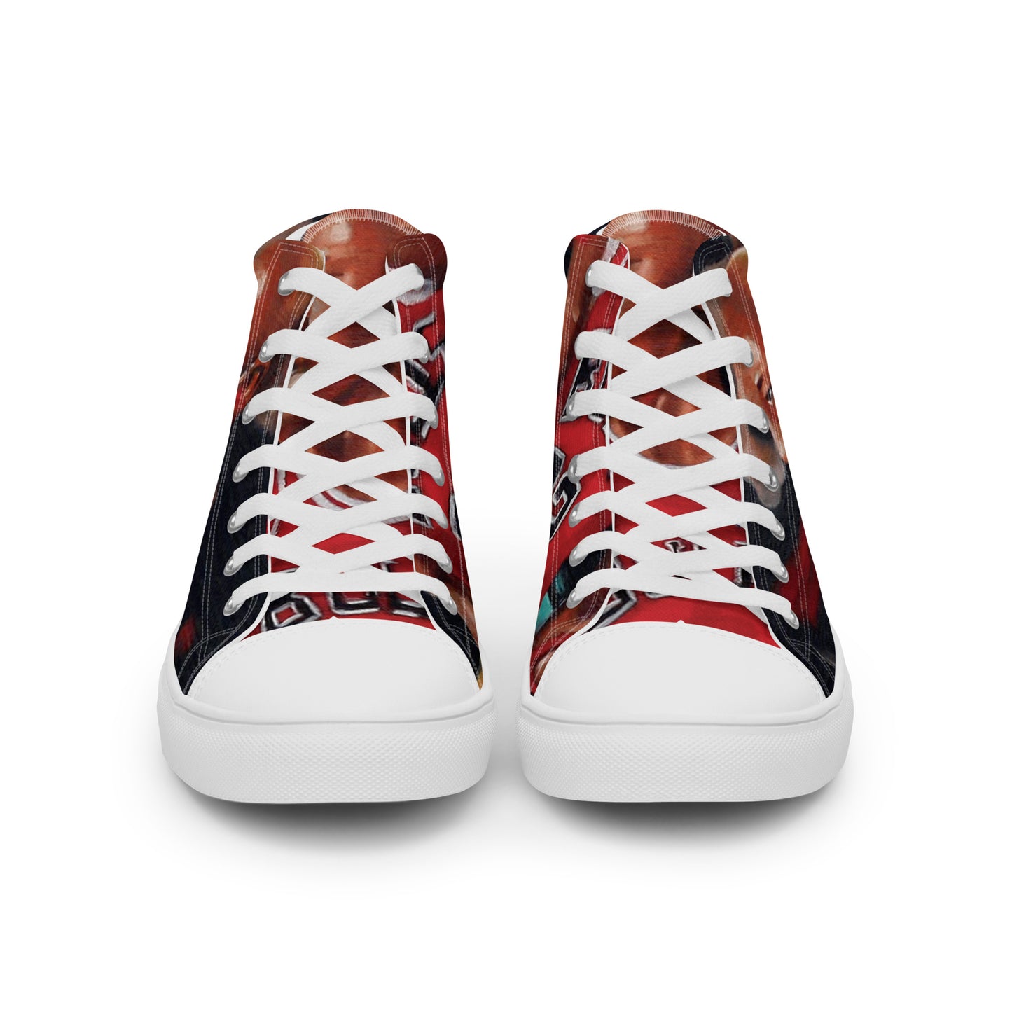 Men’s high top canvas shoes