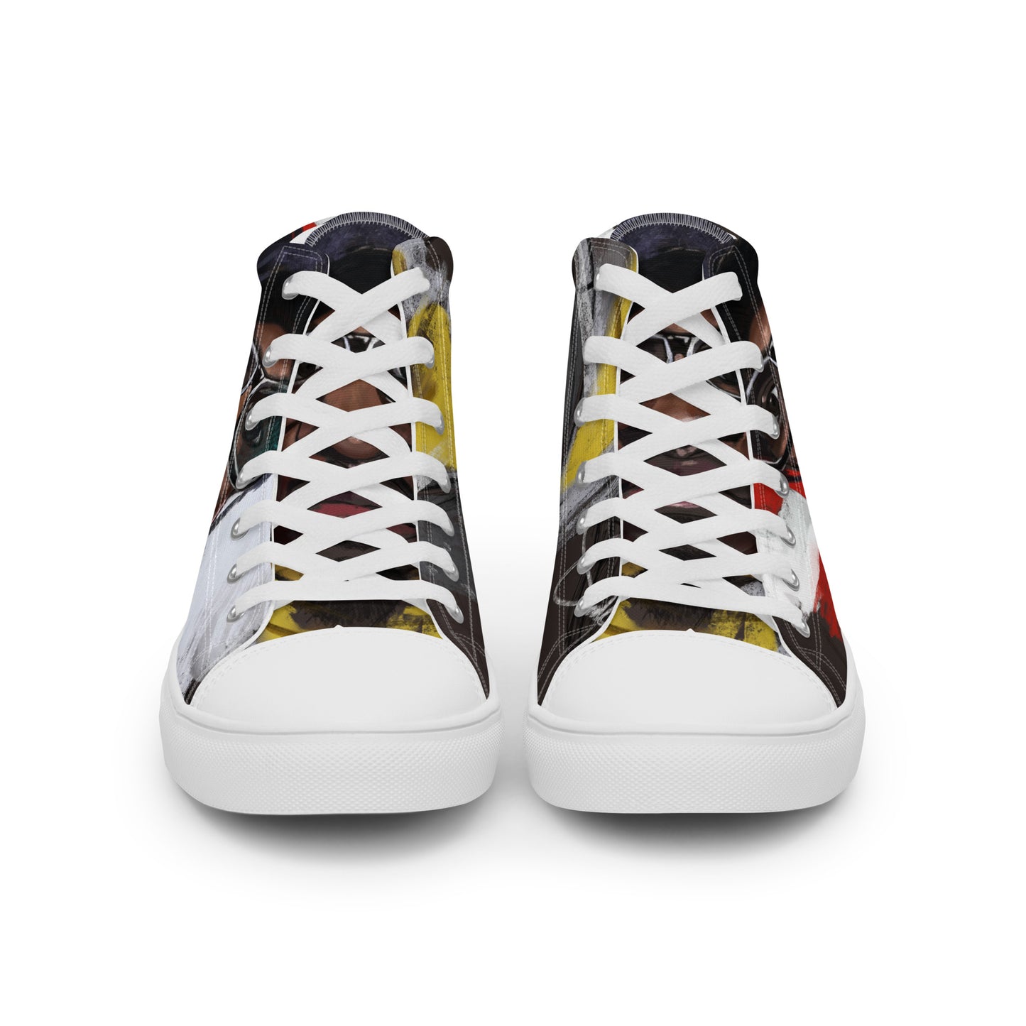 3 Stacks Men’s high top canvas shoes