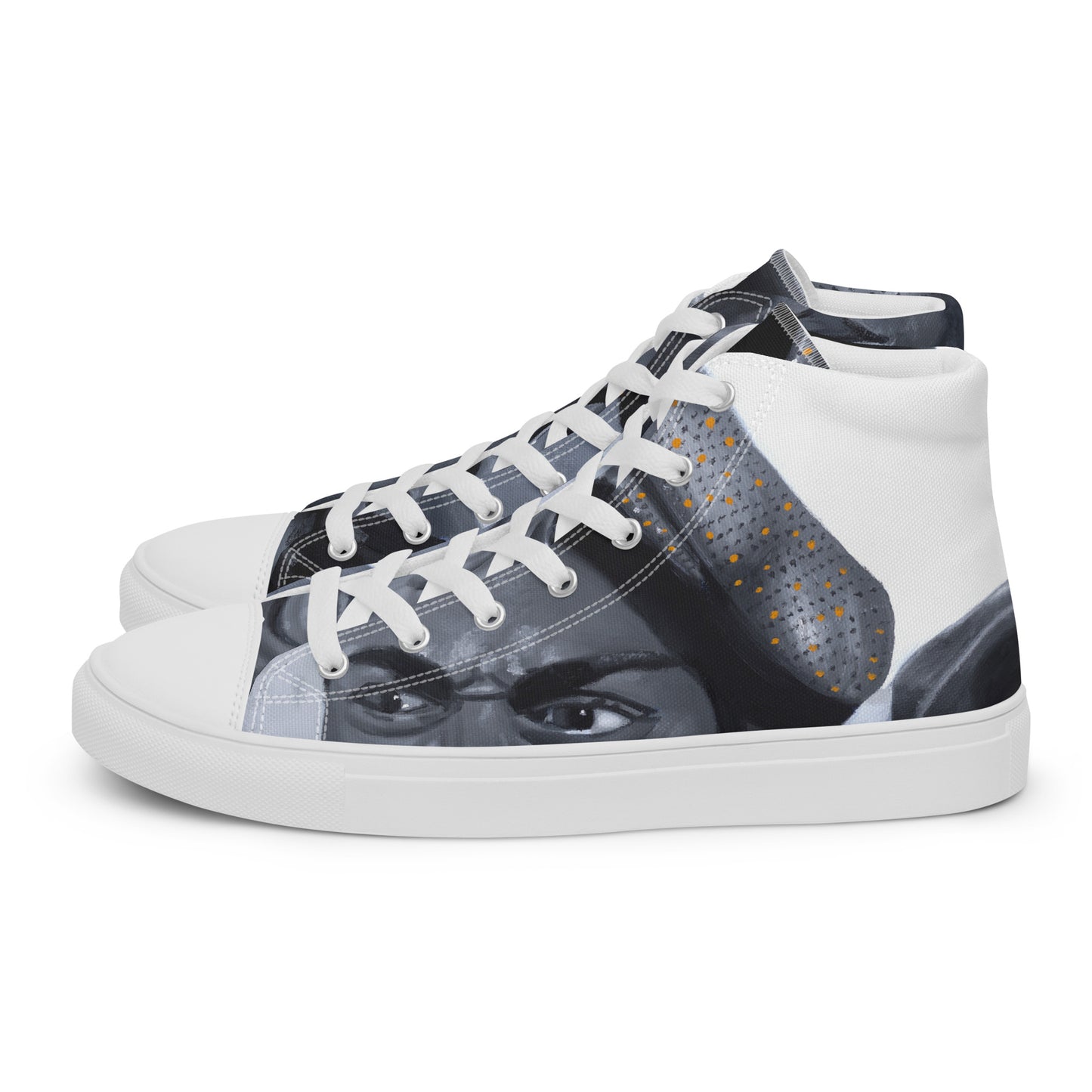 Men’s high top canvas shoes