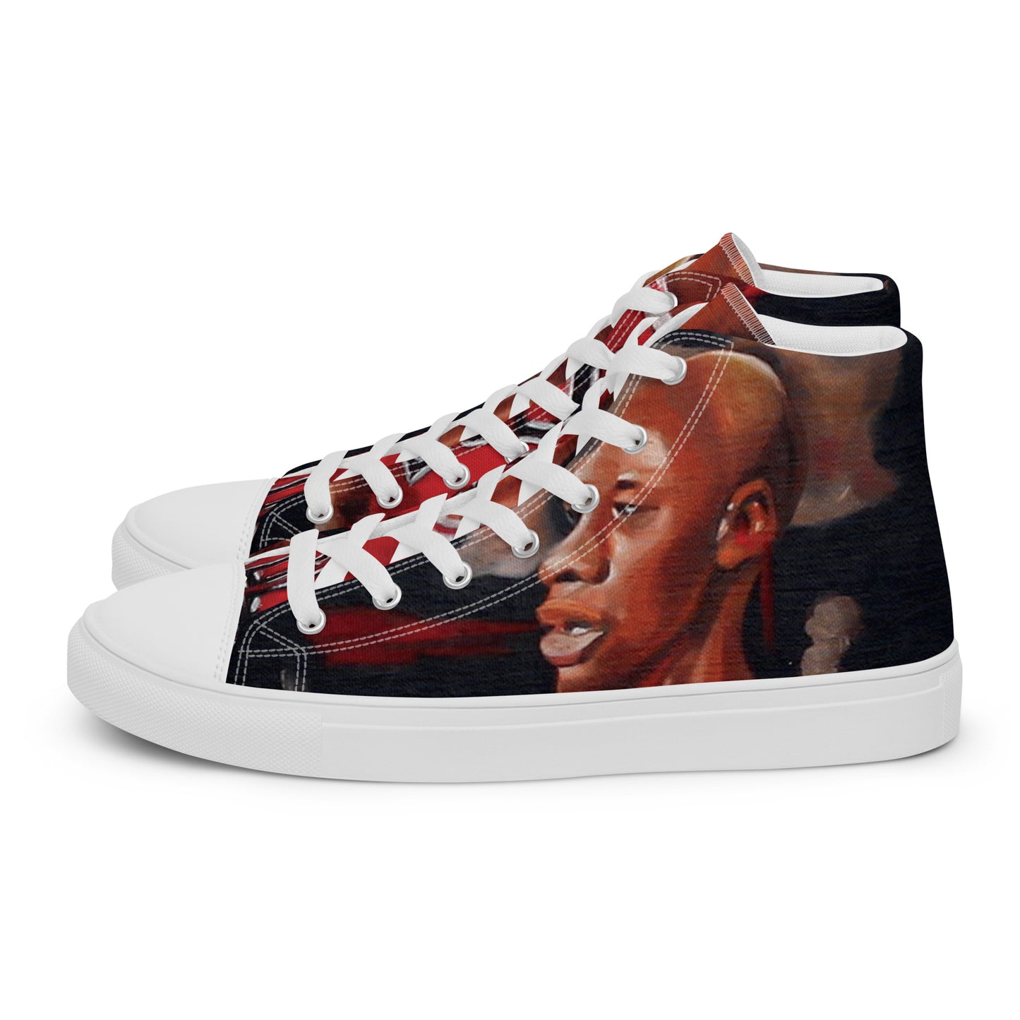 Men’s high top canvas shoes