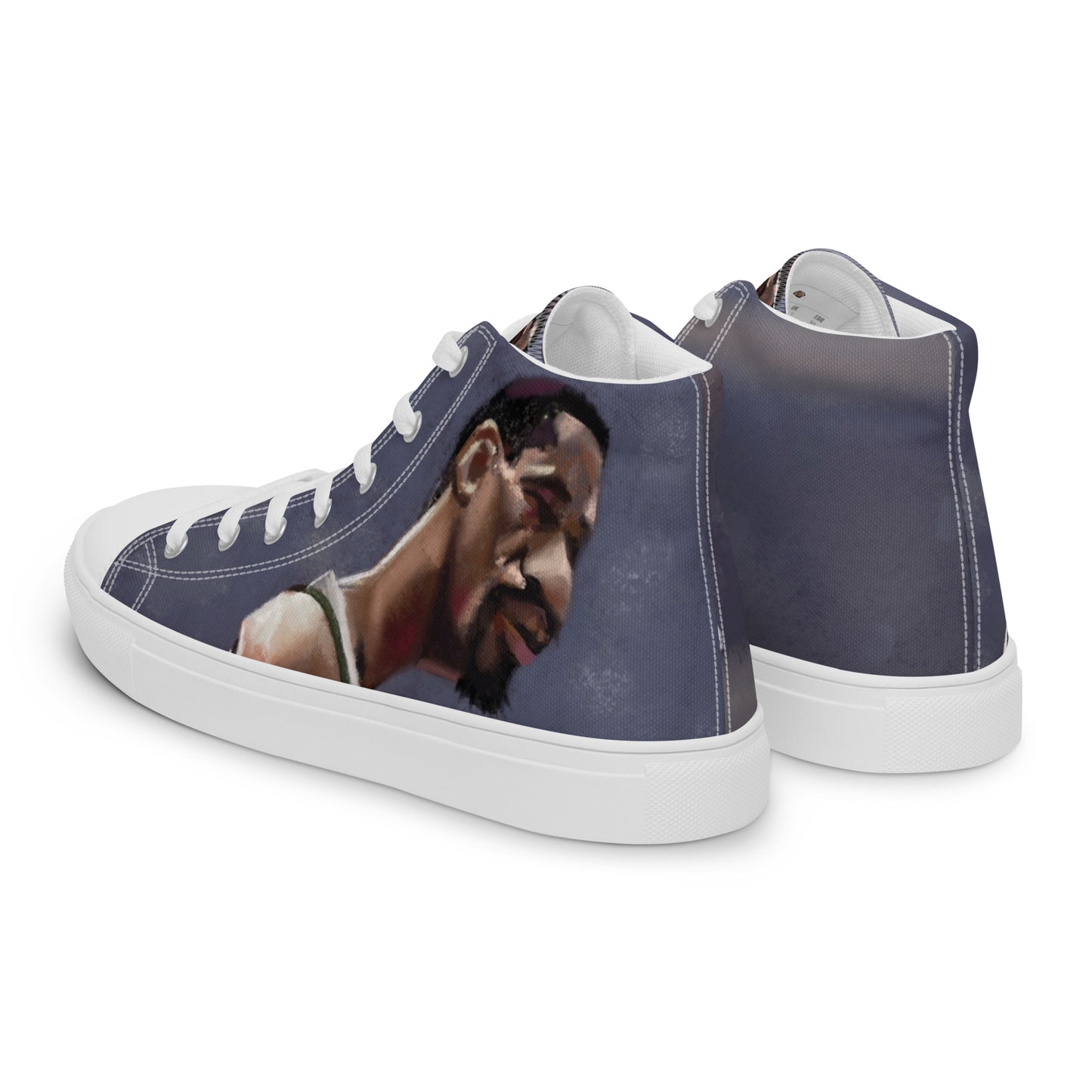 Men’s high top canvas shoes