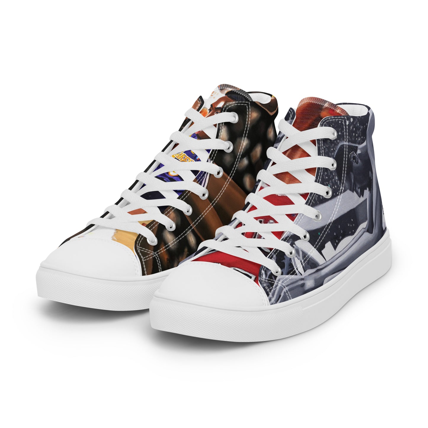 Men’s high top canvas shoes