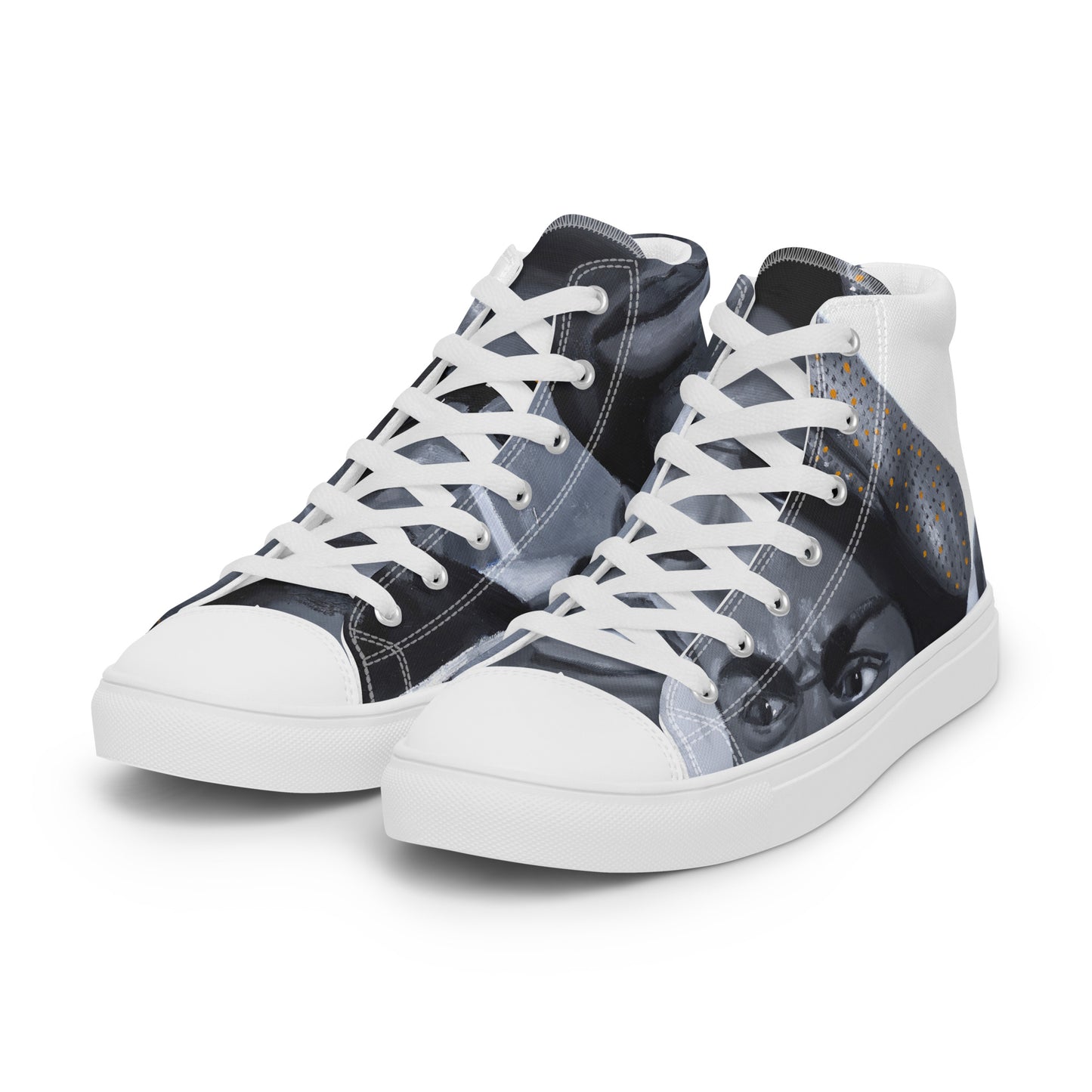 Men’s high top canvas shoes