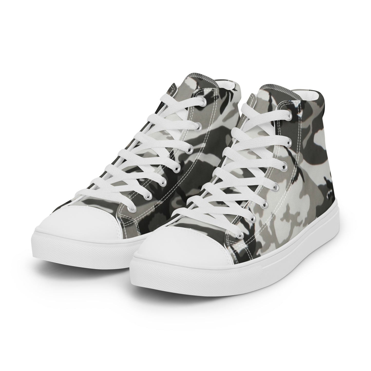 Men’s high top canvas shoes