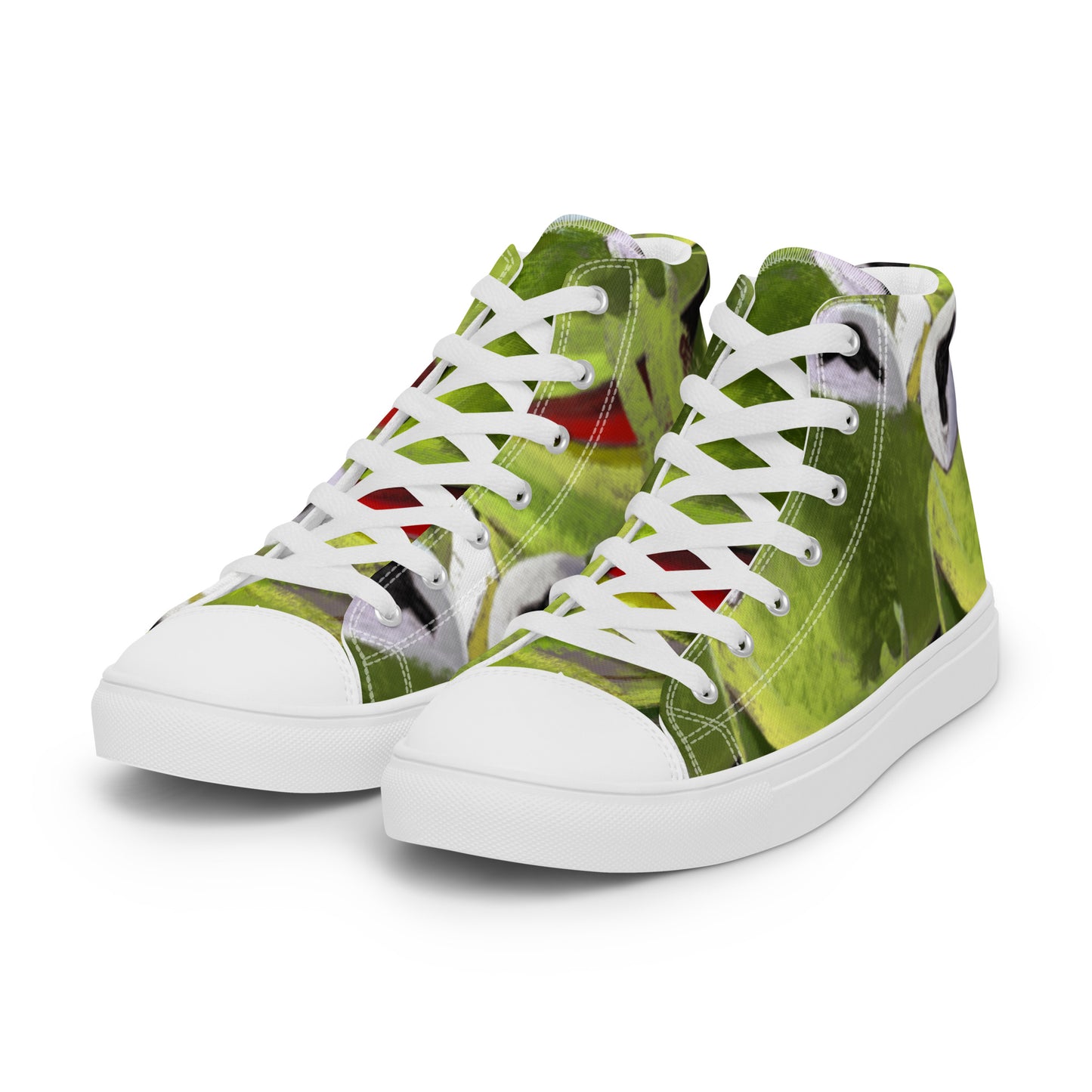 Men’s high top canvas shoes