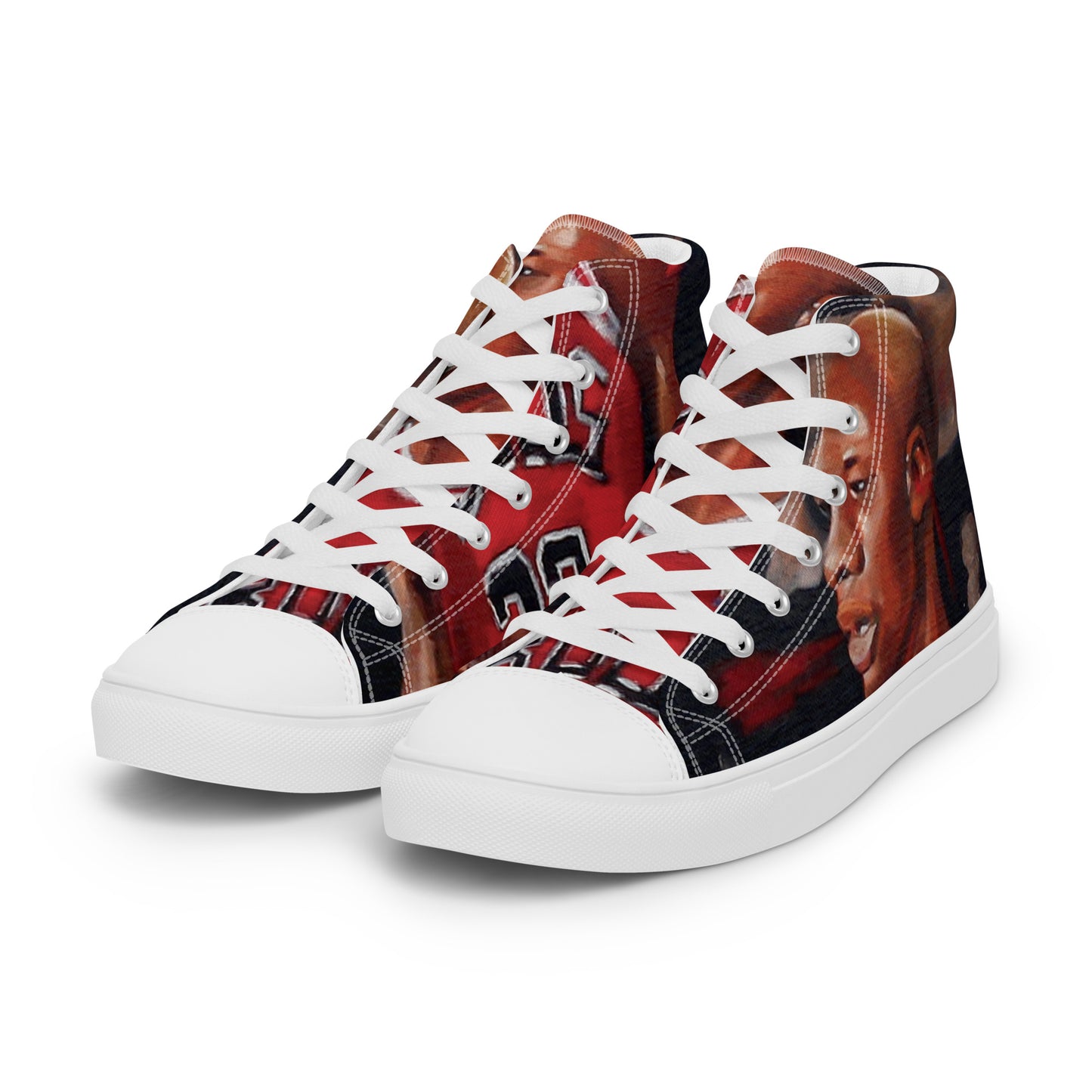 Men’s high top canvas shoes