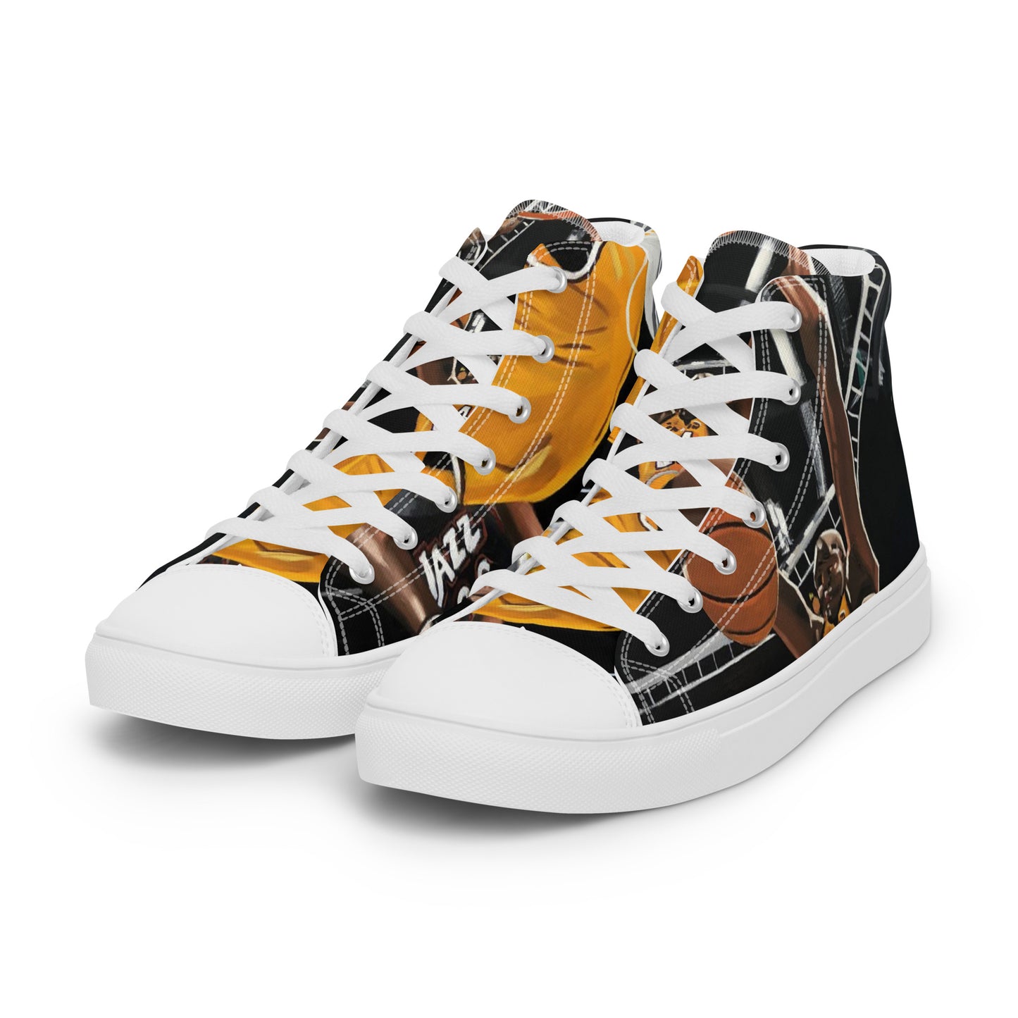 Men’s high top canvas shoes