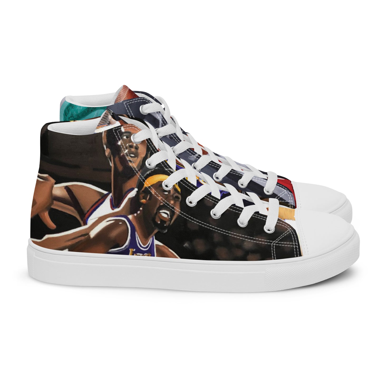 Men’s high top canvas shoes