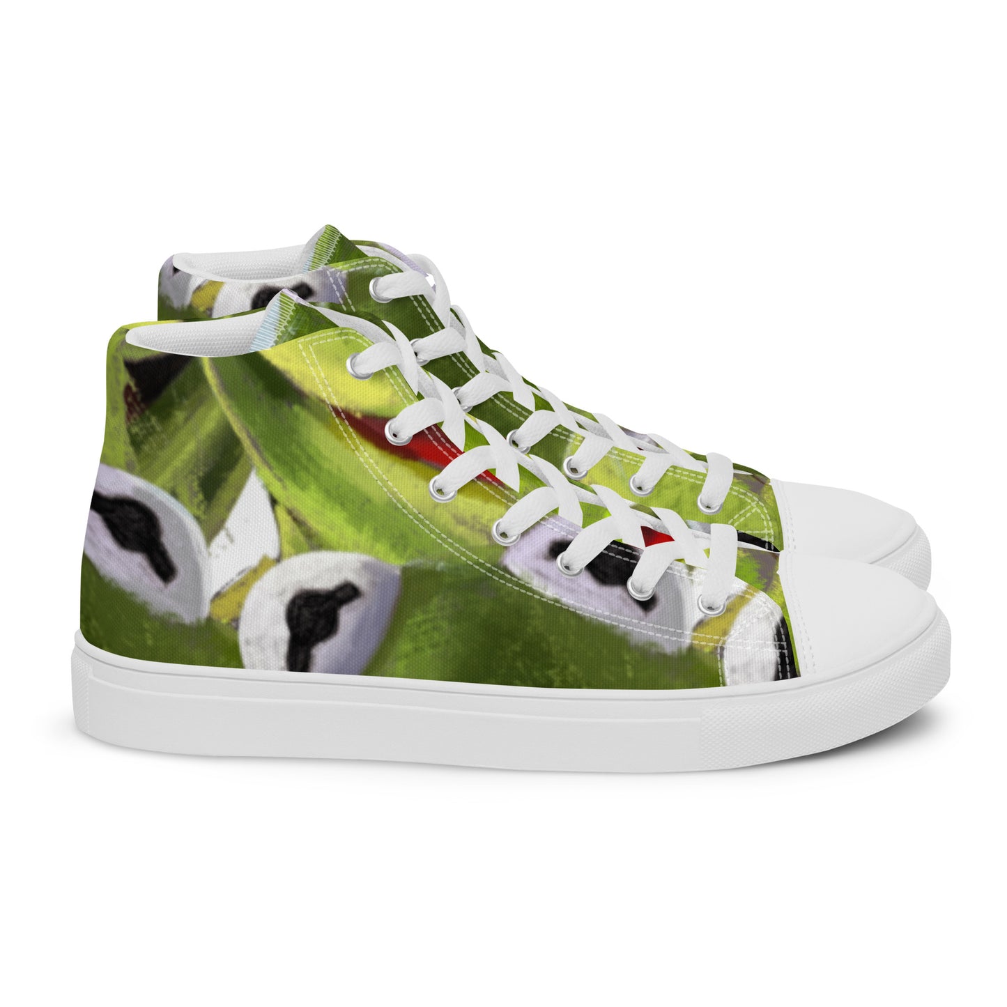 Men’s high top canvas shoes