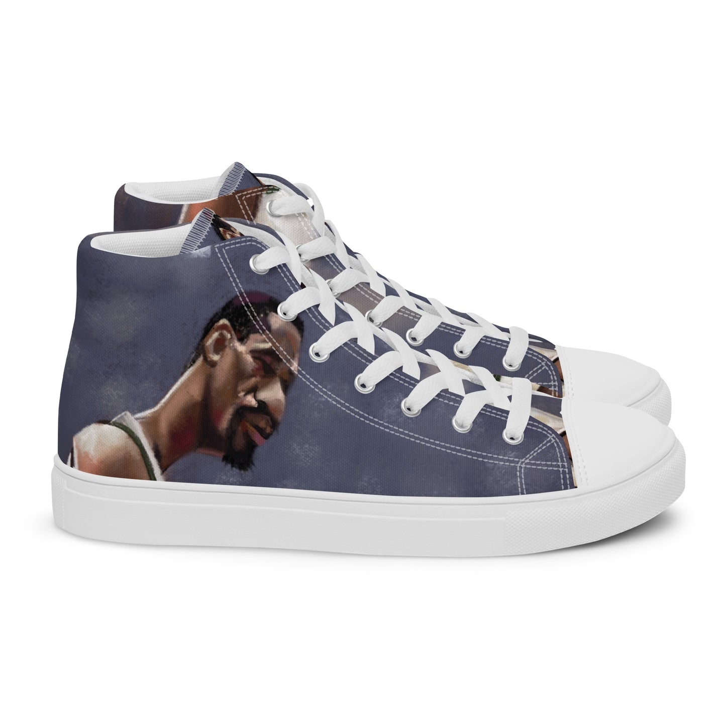 Men’s high top canvas shoes