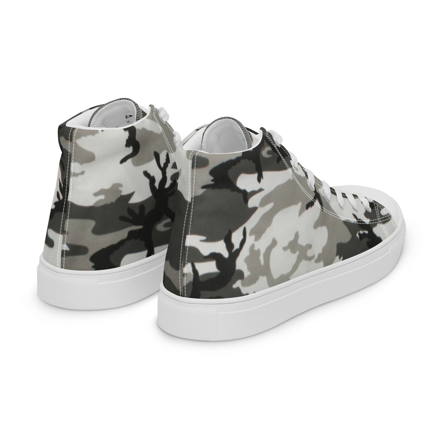 Men’s high top canvas shoes