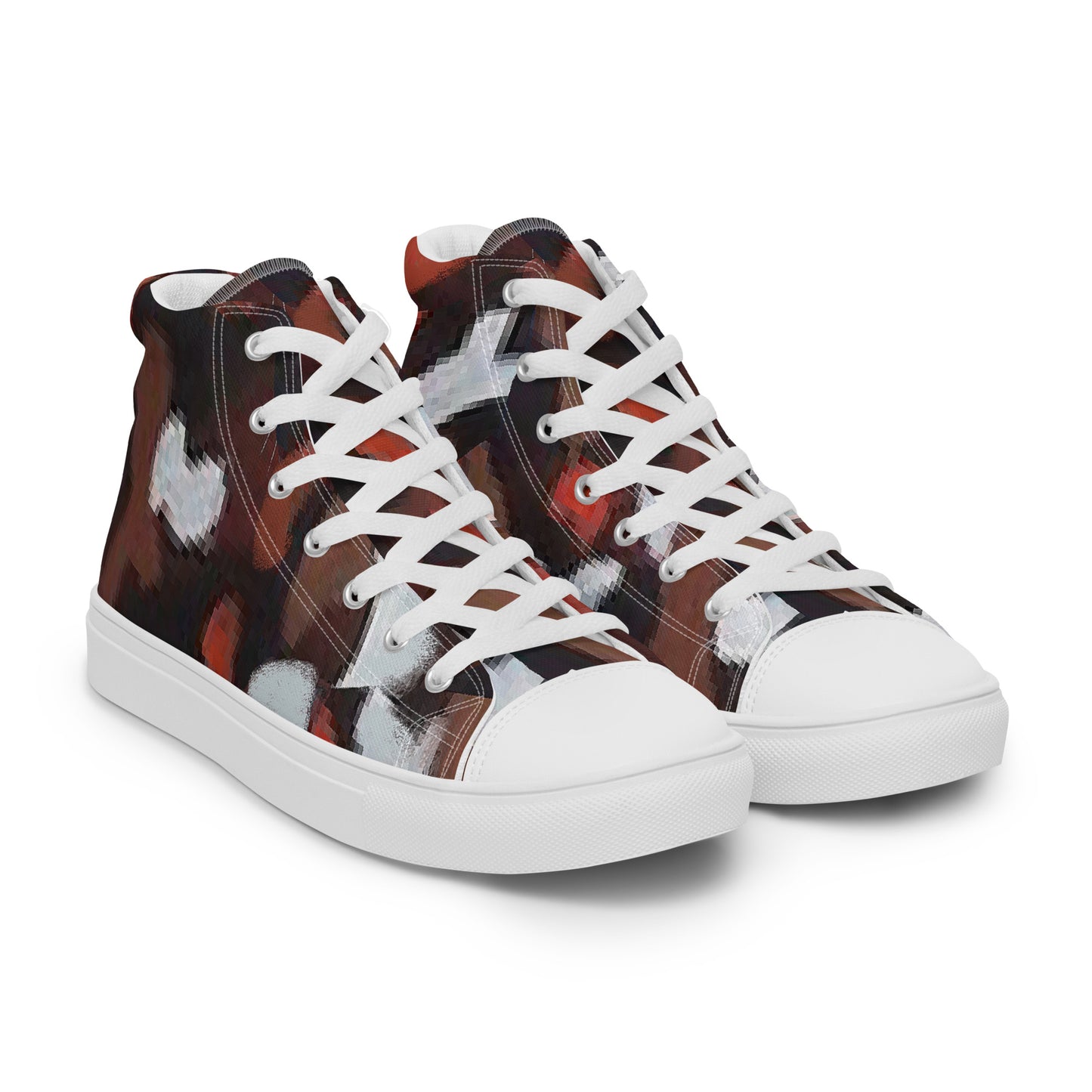 Men’s high top canvas shoes