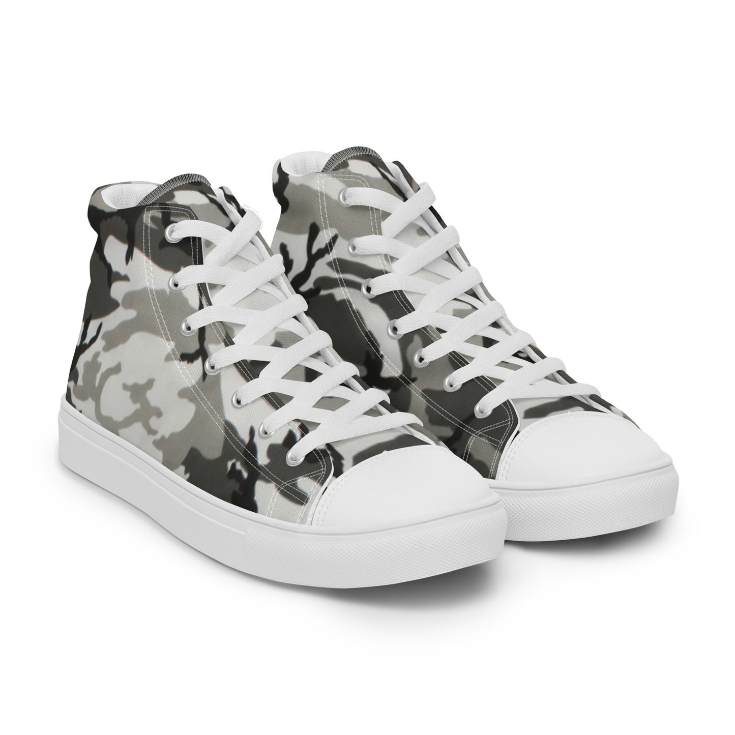 Men’s high top canvas shoes