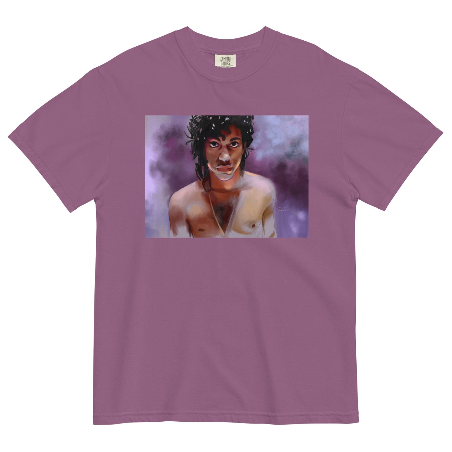 Unisex garment-dyed heavyweight t-shirt
