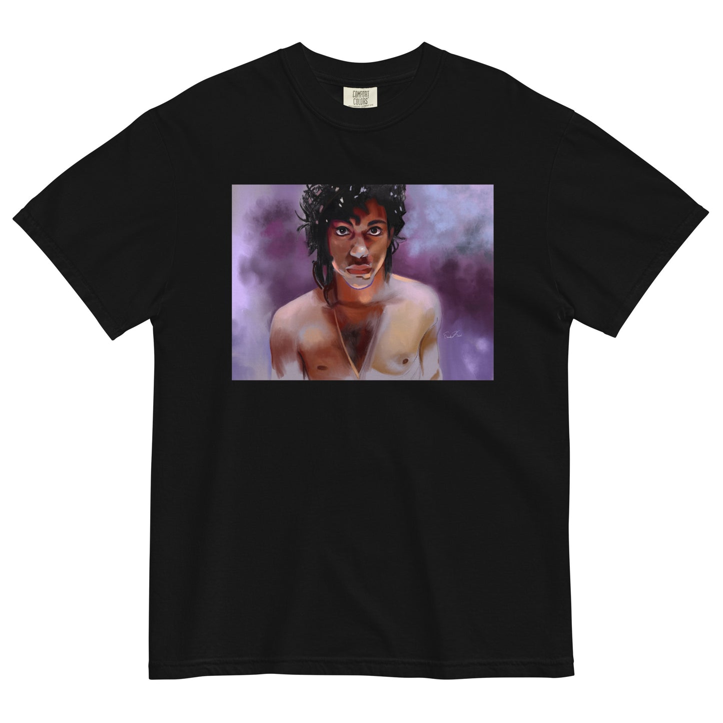 Unisex garment-dyed heavyweight t-shirt