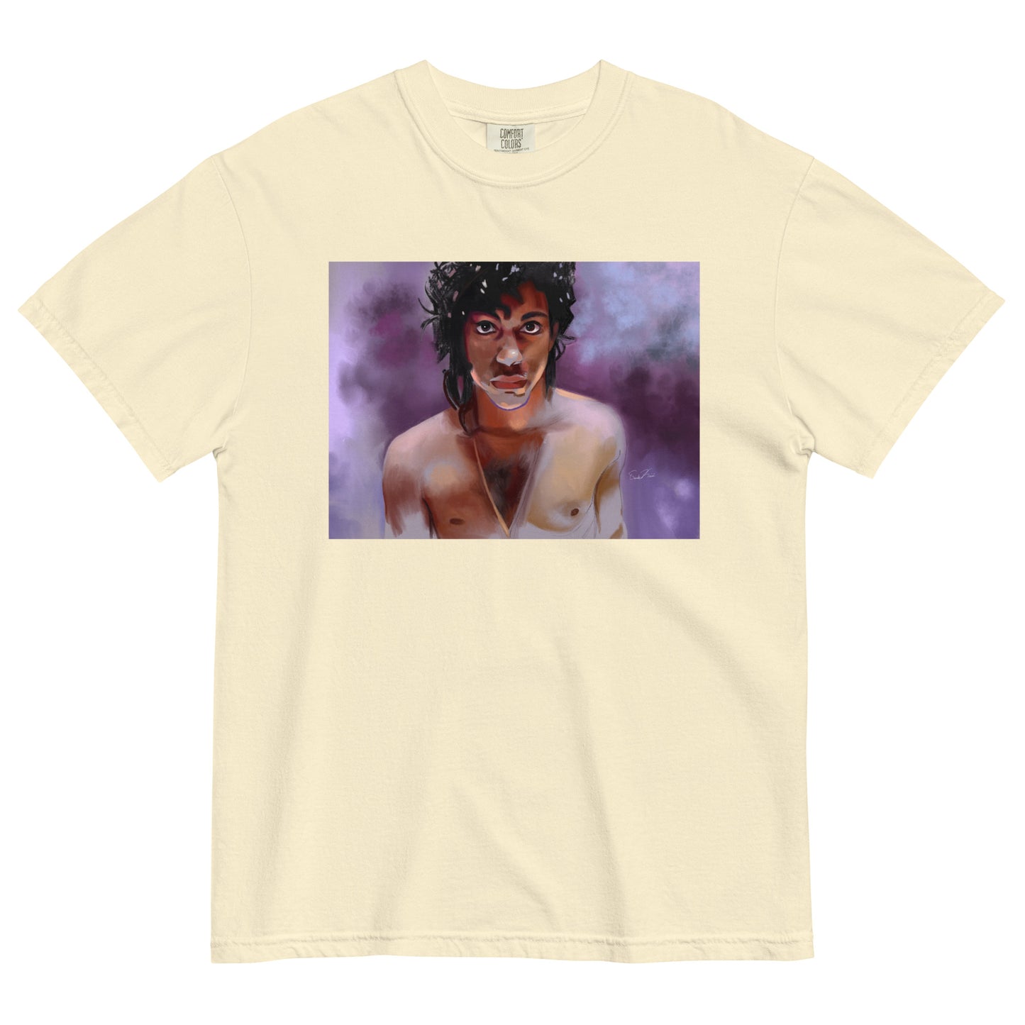 Unisex garment-dyed heavyweight t-shirt