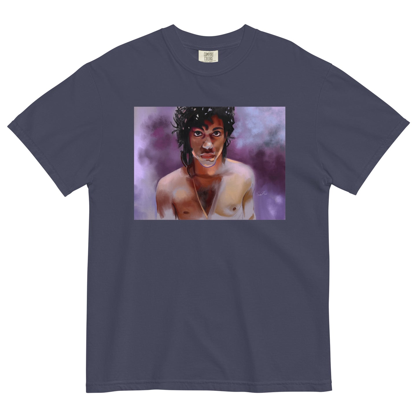 Unisex garment-dyed heavyweight t-shirt