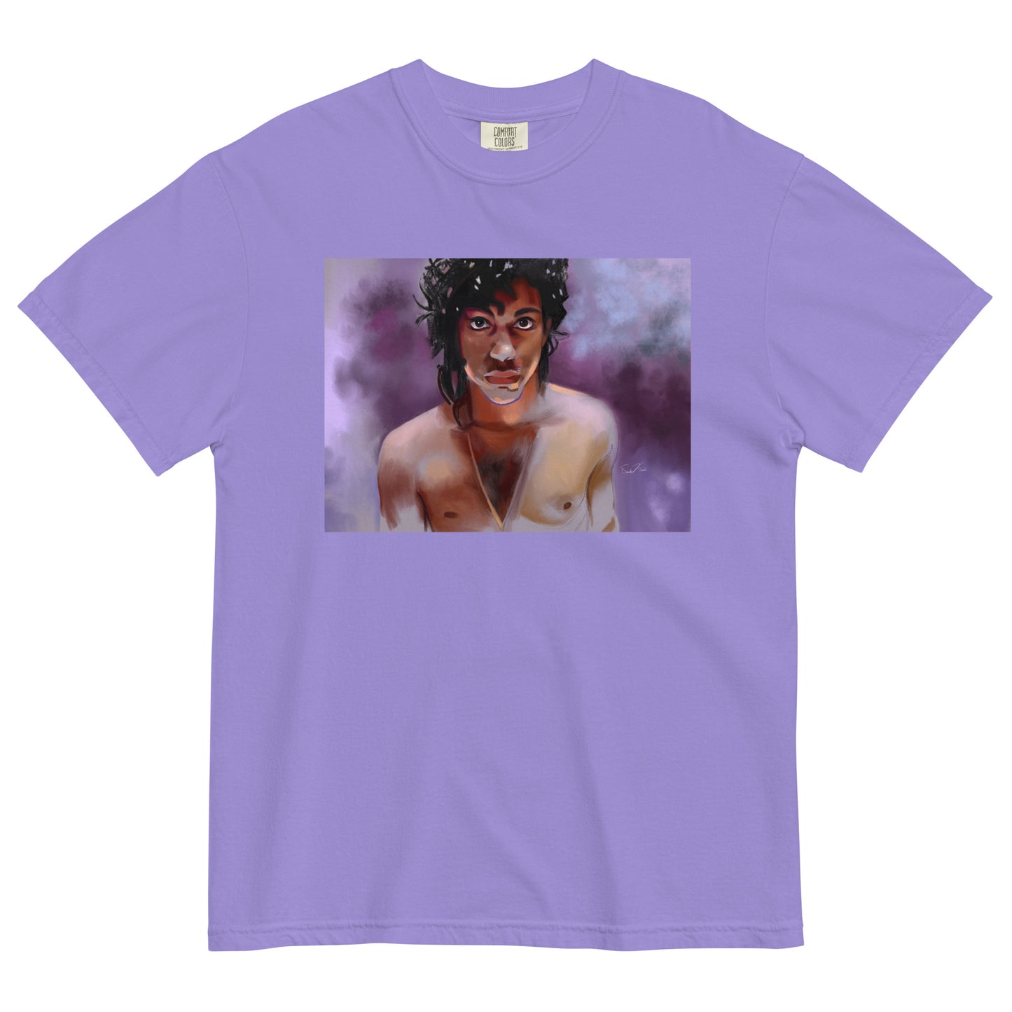 Unisex garment-dyed heavyweight t-shirt