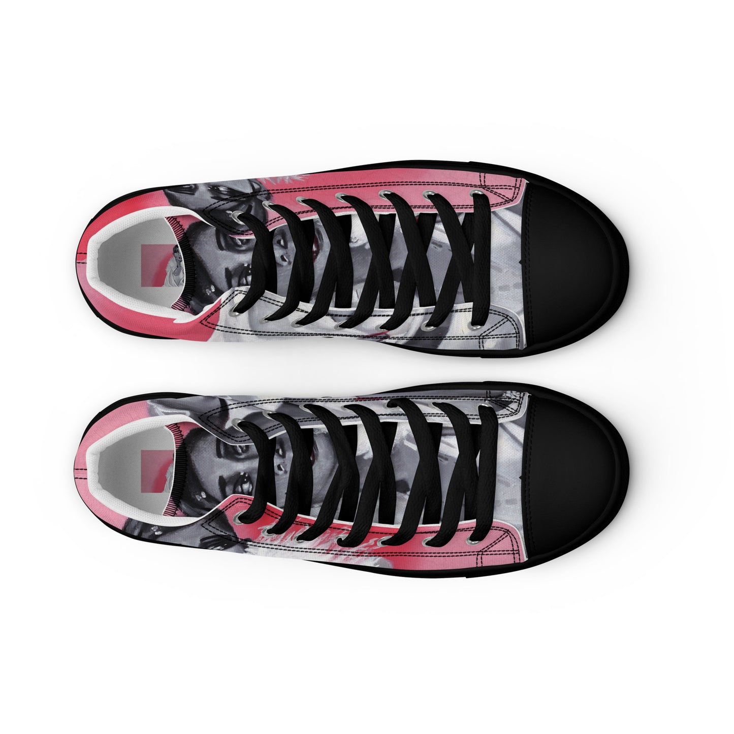 Women’s high top canvas shoes